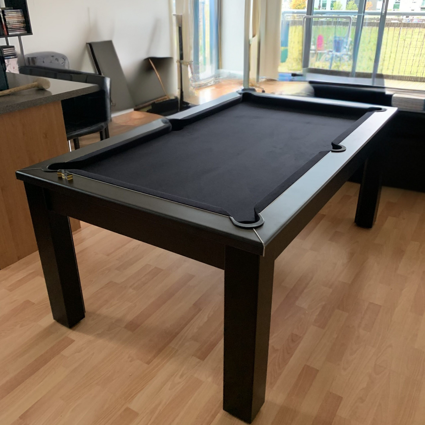 FMF Elixir Pool Dining Table - Shadow Black