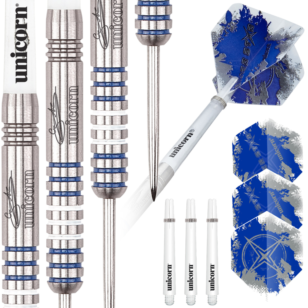 Unicorn Gary Anderson Silver Star 80% Tungsten