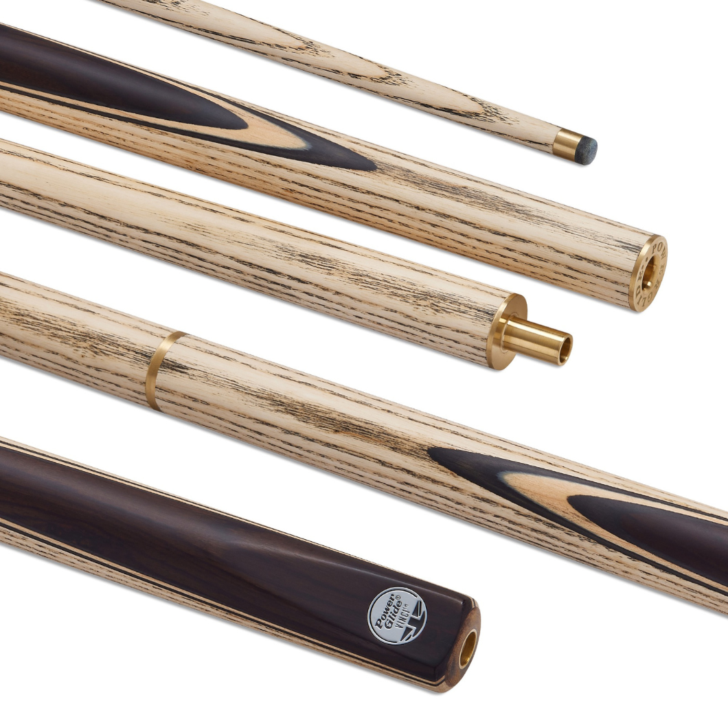 PowerGlide Vinci Snooker 3/4 Joint Pool Cue - 57" - 9.5mm Tip
