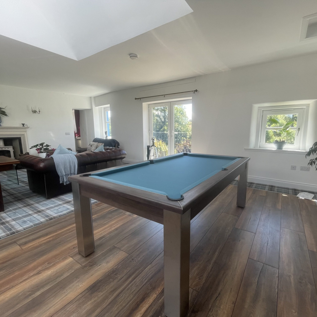 FMF Elixir Pool Dining Table - Pacific Walnut