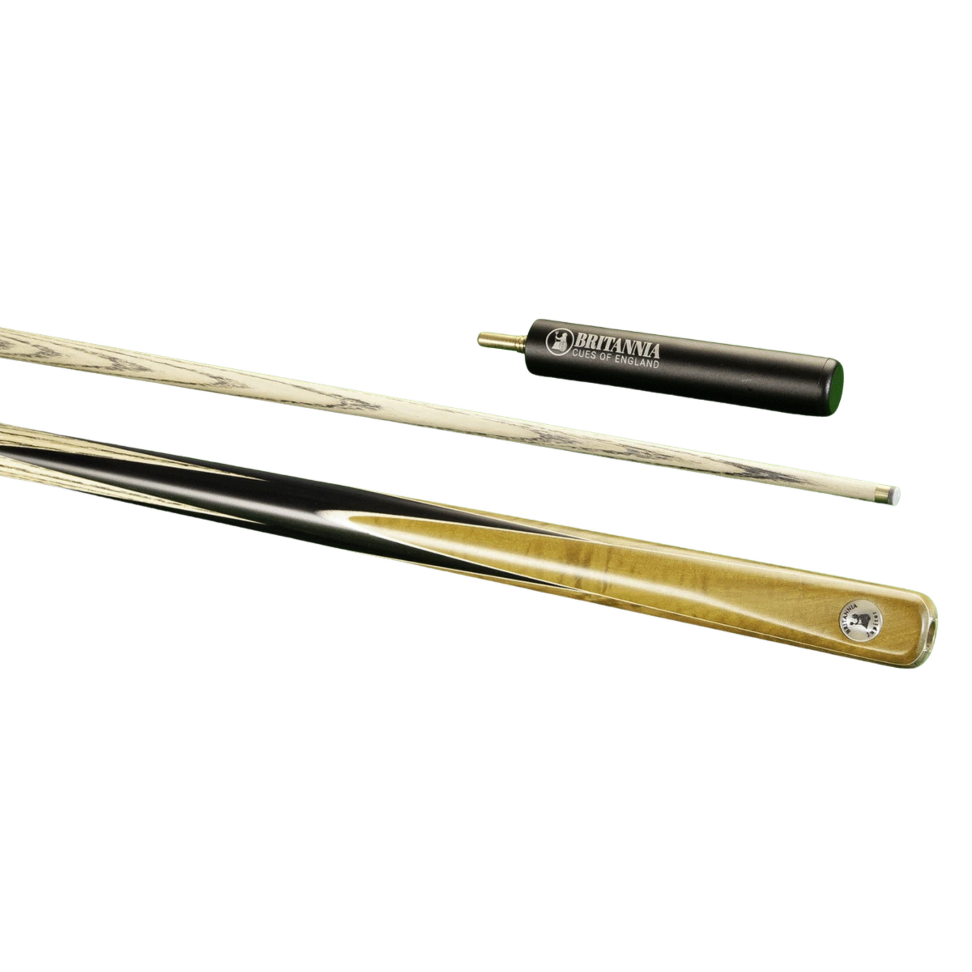 Britannia Brit Pro Jupiter 2 Piece Pool Cue - 57" - 8.5mm Tip