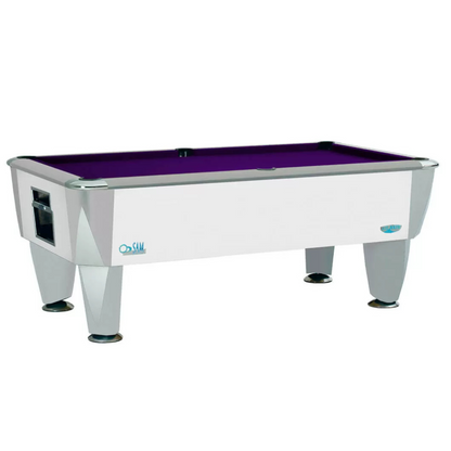 SAM Atlantic Champion Pool Table - Matt White