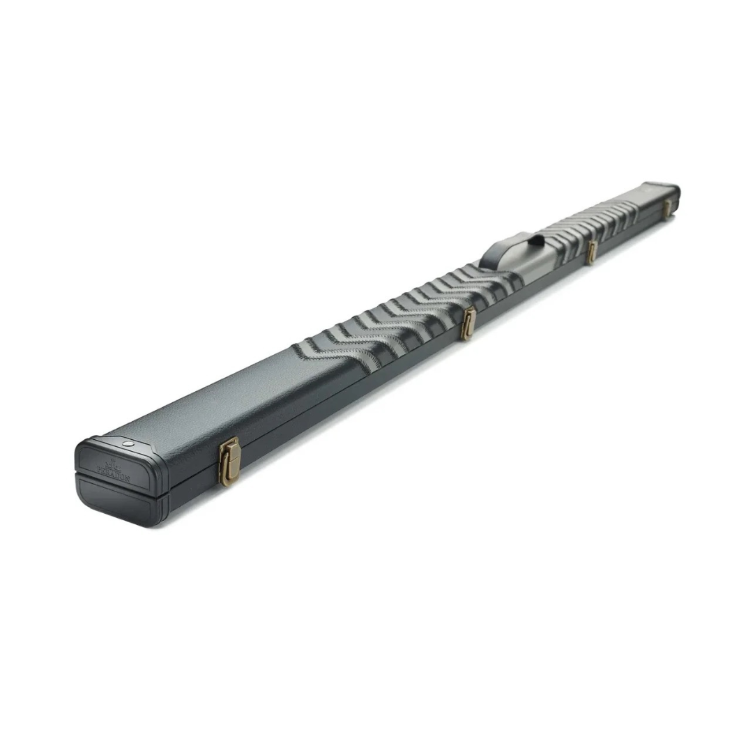 Peradon Clubman One Piece Cue Case – Black with Grey Arrow