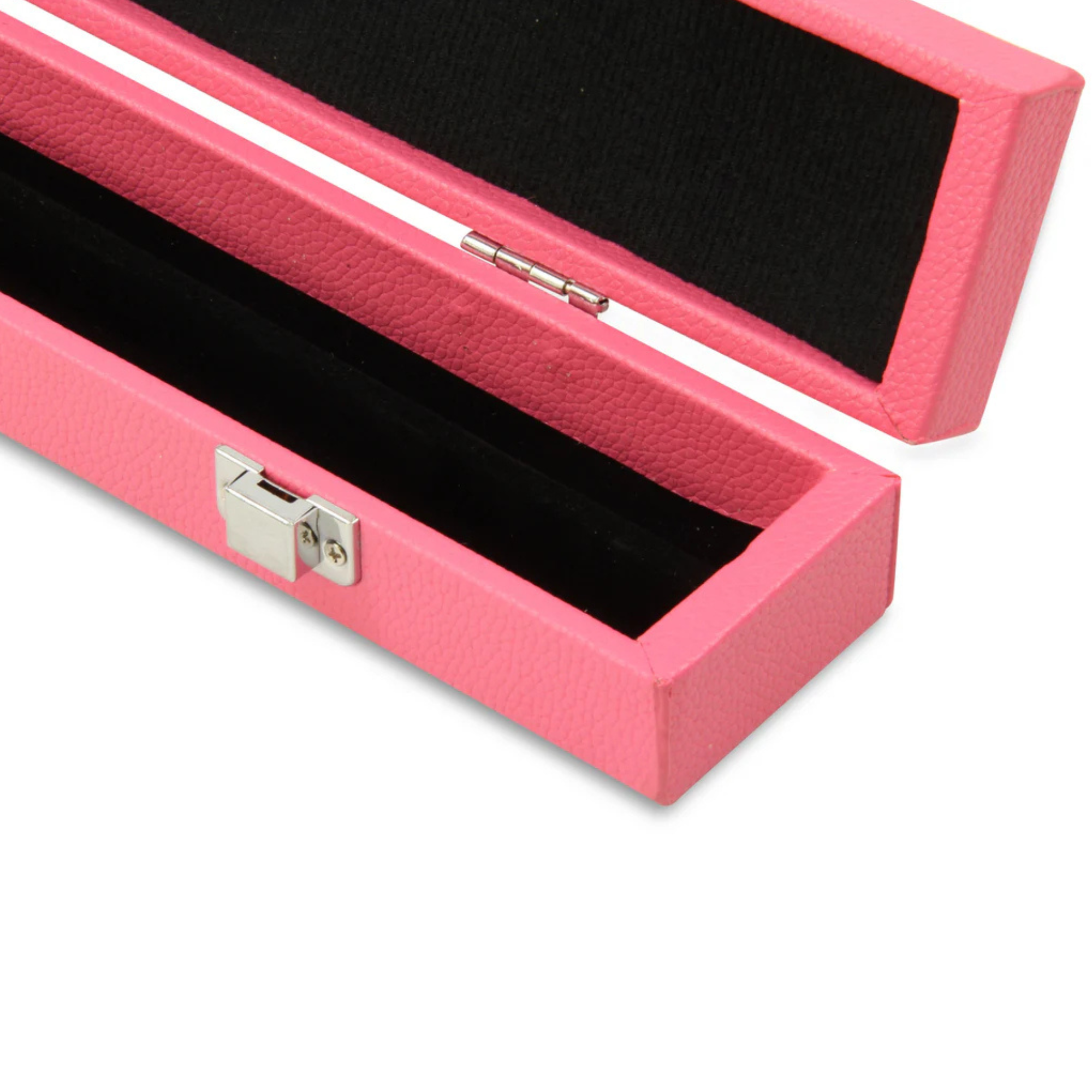 Hot Pink 48 Inch Hard Junior Kids Snooker Pool Cue Case with Batten Interior