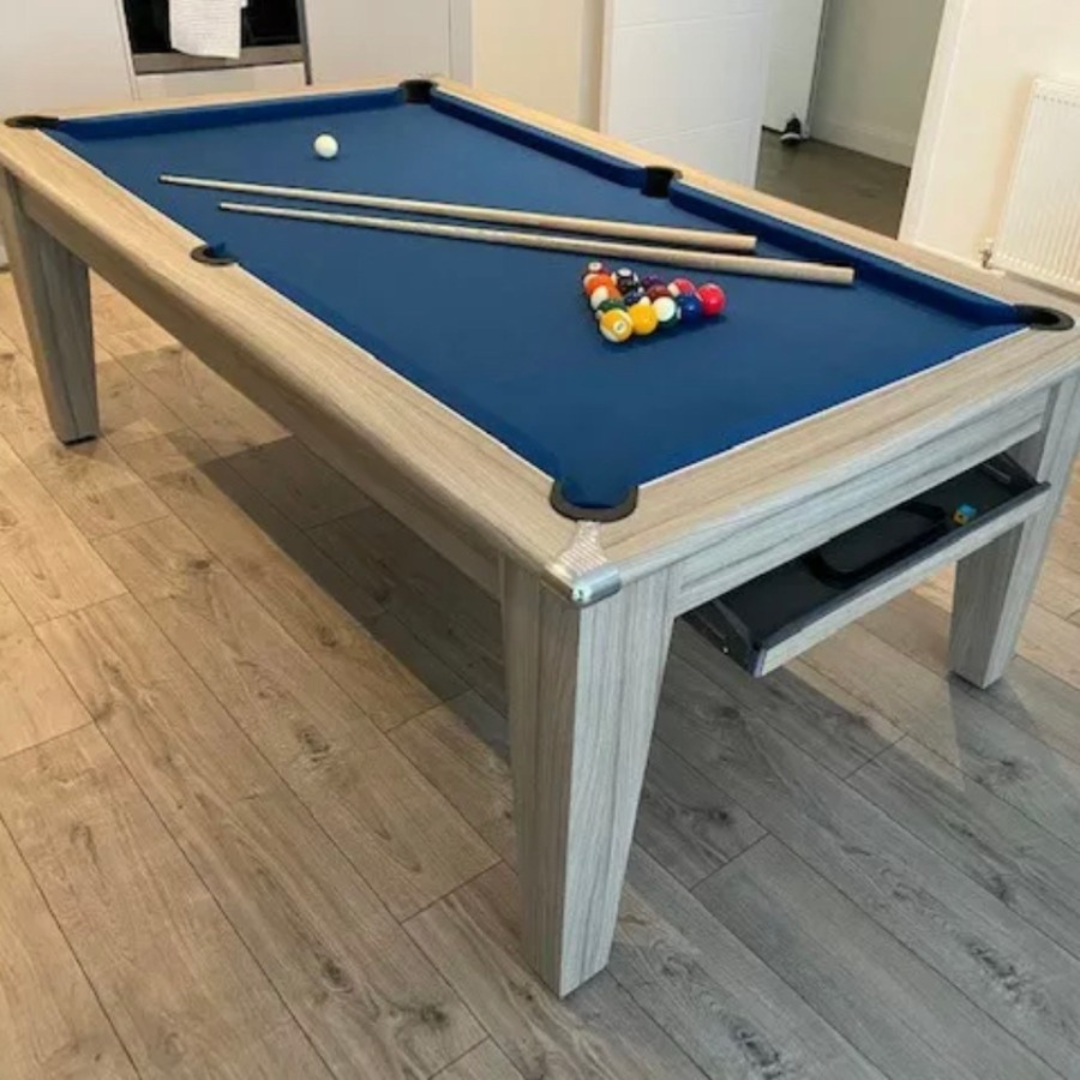 The Richmond Pool Dining Table - Driftwood