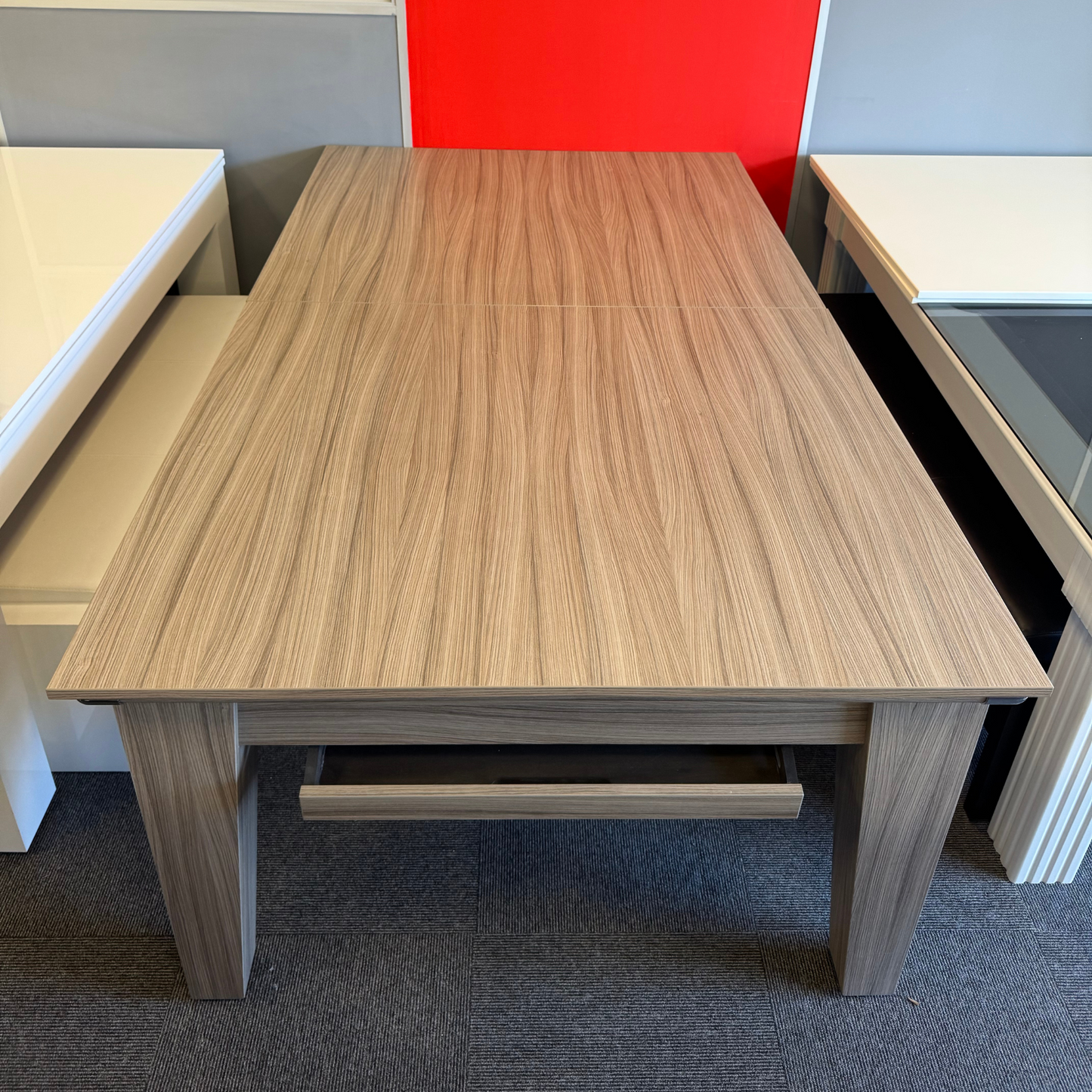 The Richmond Pool Dining Table - Driftwood