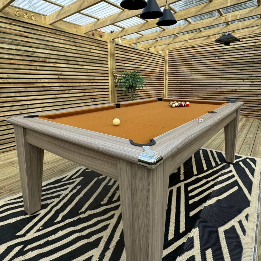 The Richmond Pool Dining Table - Driftwood