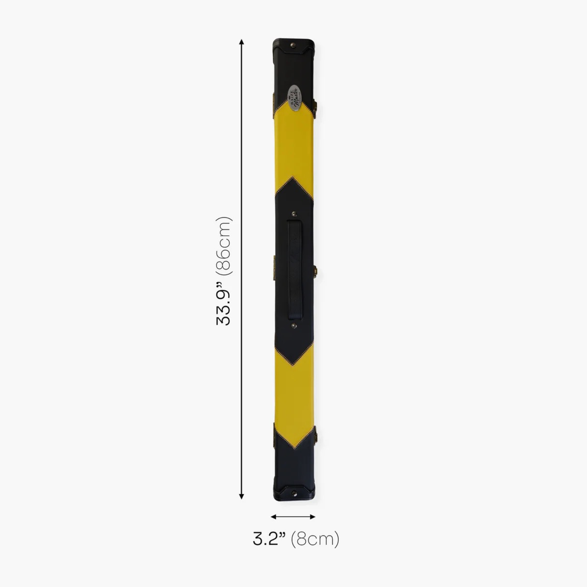 Baize Master Deluxe ARROW 2-Piece Snooker/Pool Cue Case - 8 Colours