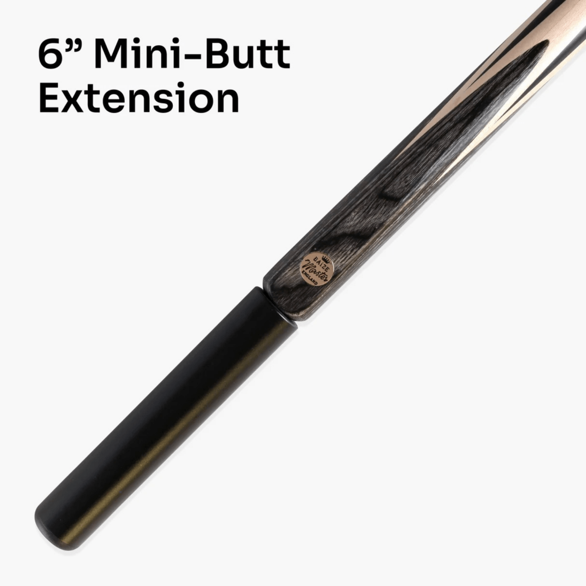 6 Inch Mini Butt Extension for Baize Master & PRO147 Cues