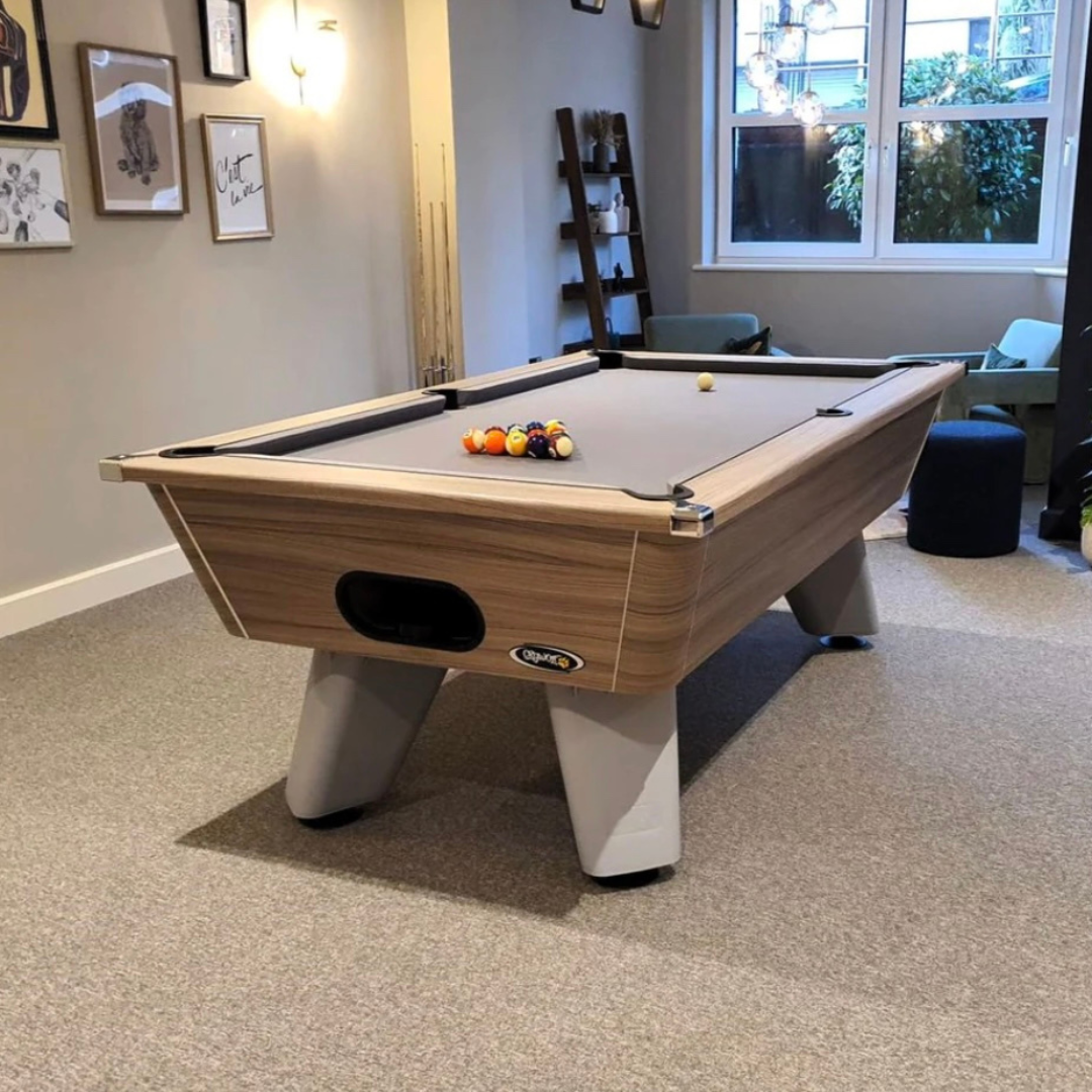 Cry Wolf Tournament Pool Table - Driftwood Edition