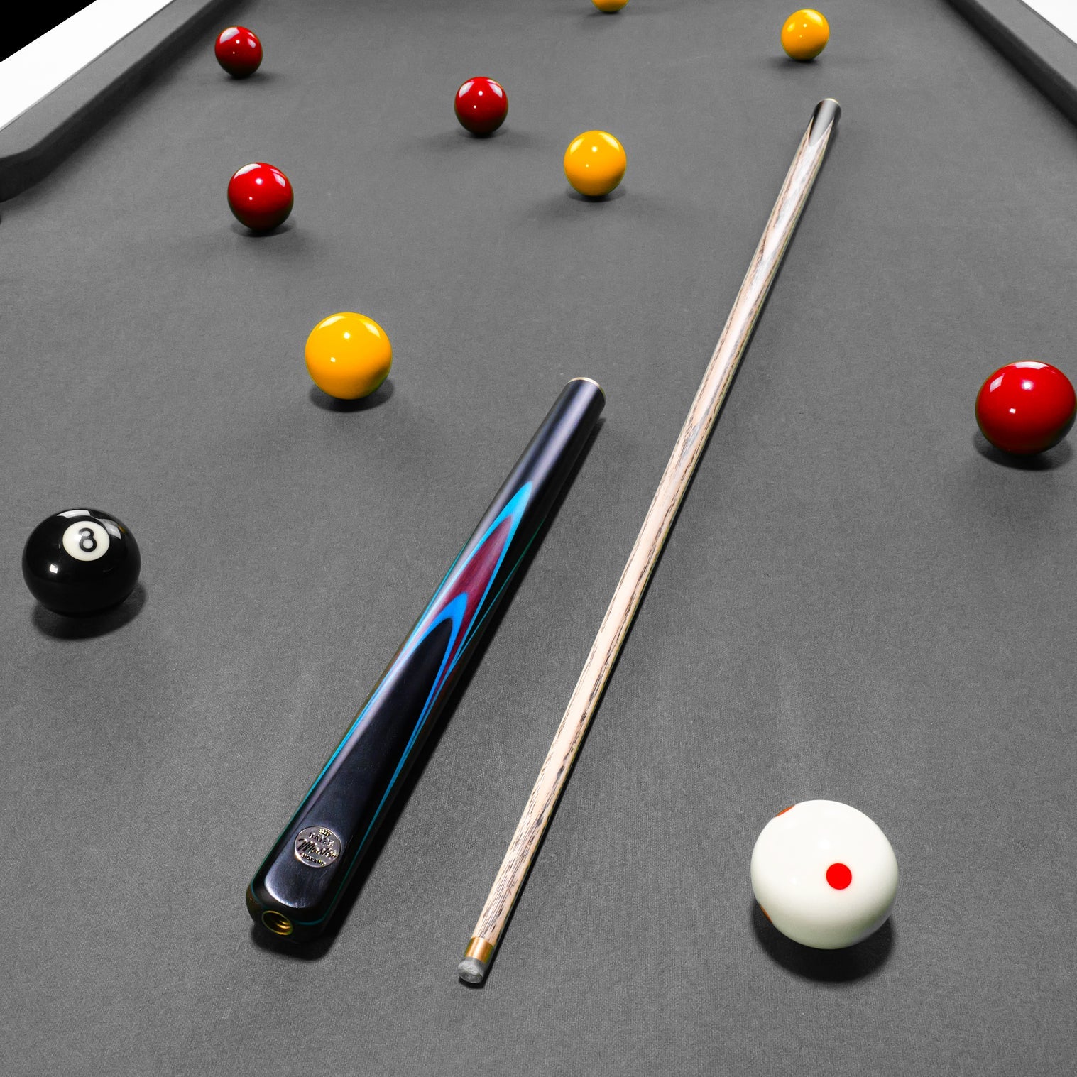 Baize Master 52" Junior Marksman - 3/4 Snooker Pool Cue - 9mm Tip