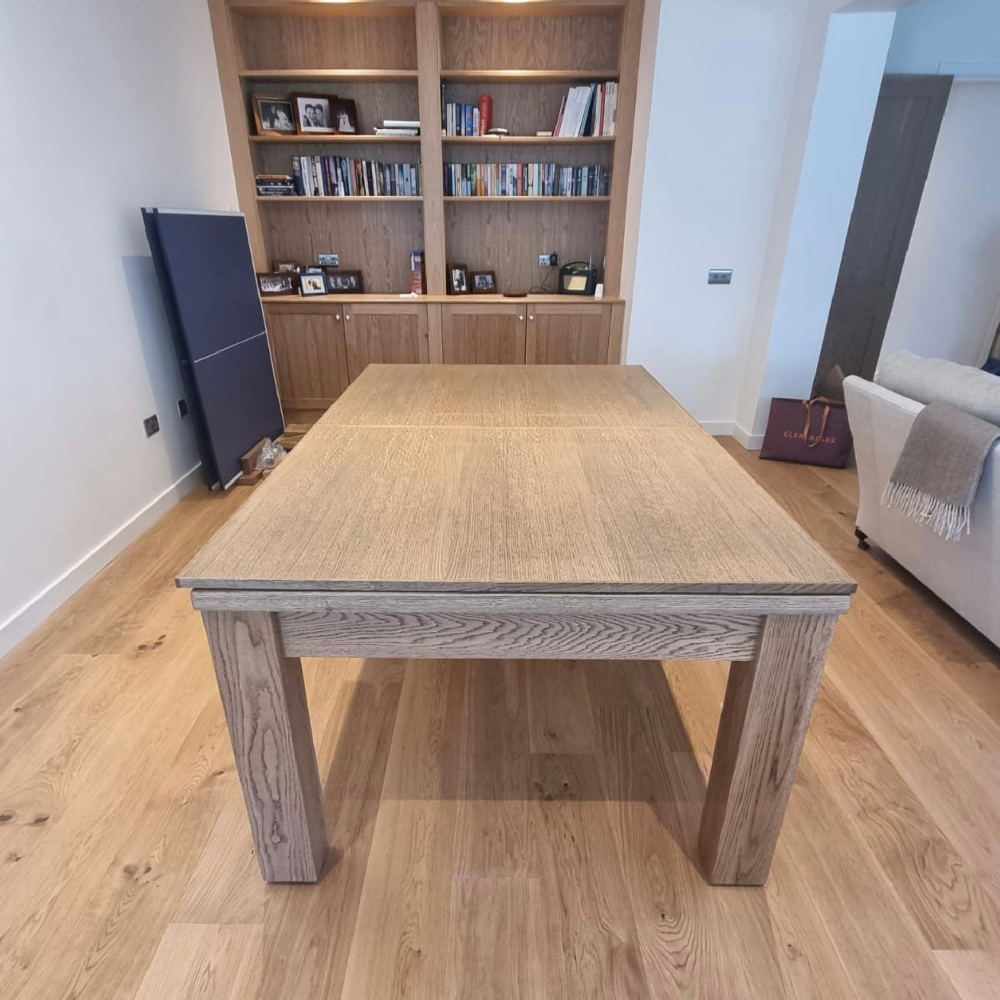 FMF Elixir Pool Dining Table - Rustic Oak