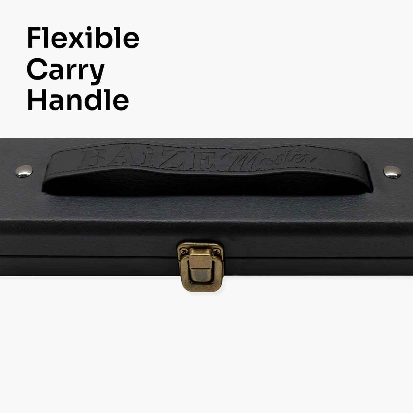 Baize Master Arrow 3/4 Deluxe Snooker Pool Cue Case - 9 Colours