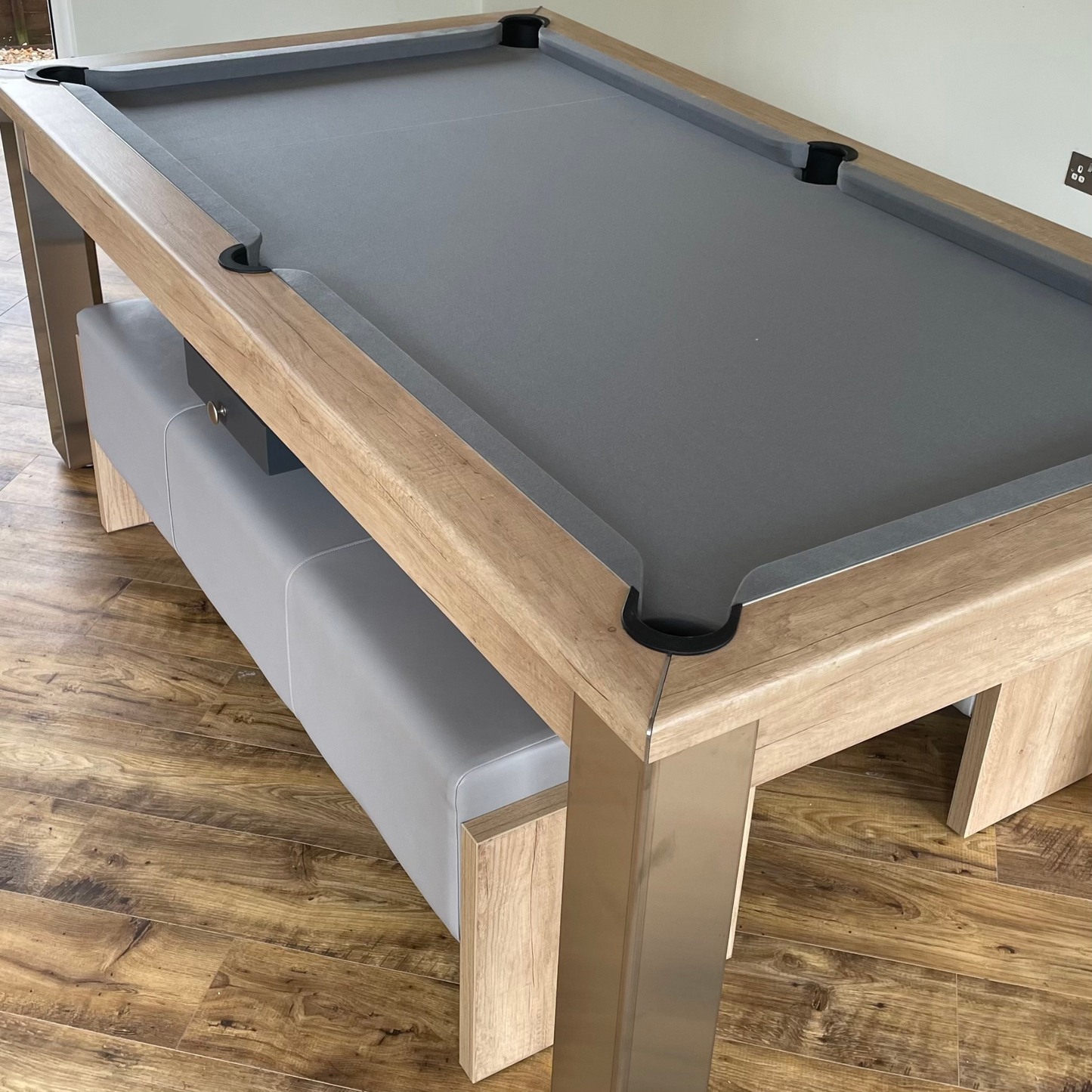 FMF Elixir Pool Dining Table - Nebraska Oak - 7ft