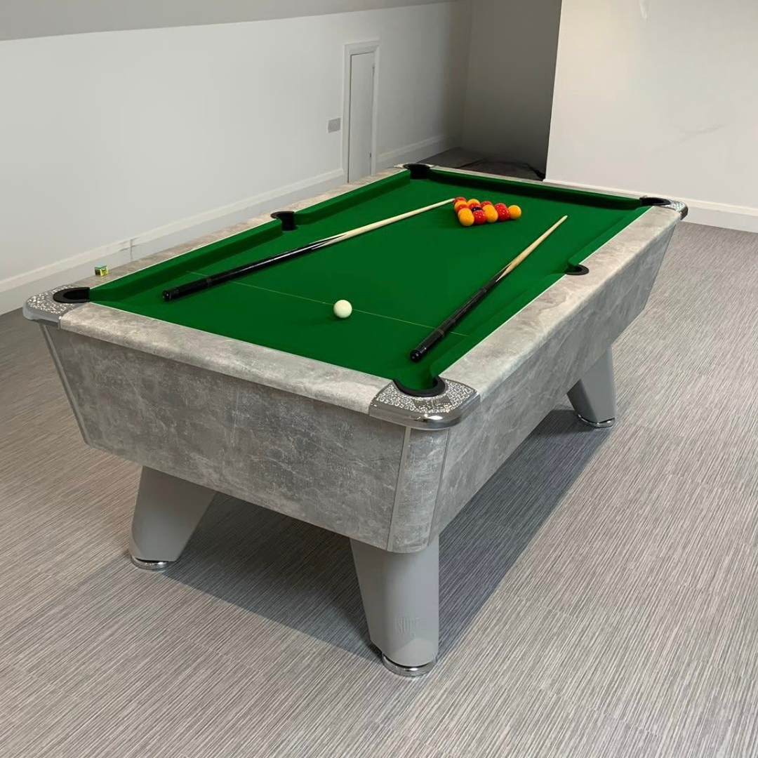 Supreme Winner Pool Table - Italian Grey