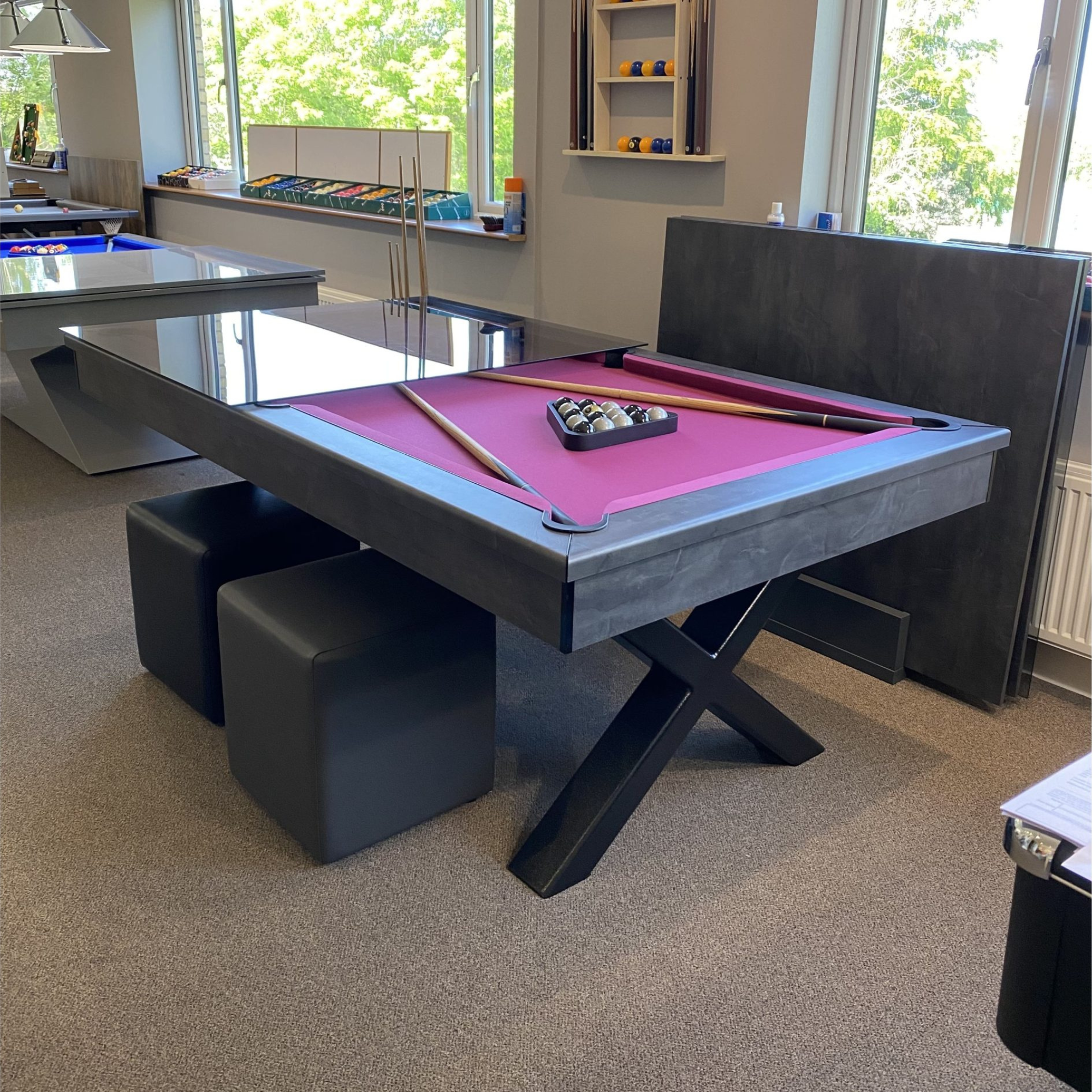 FMF Xcalibur Pool Dining Table - Various Finishes