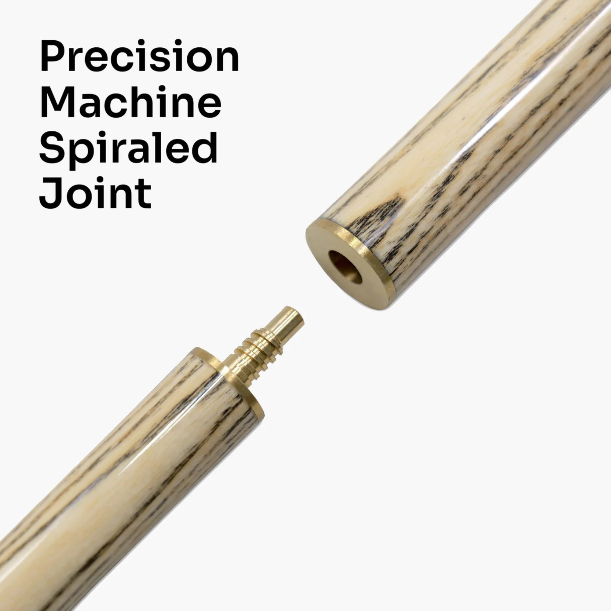 Baize Master Conquest Junior Kids Snooker Pool Cue - 48inch - 2 Piece