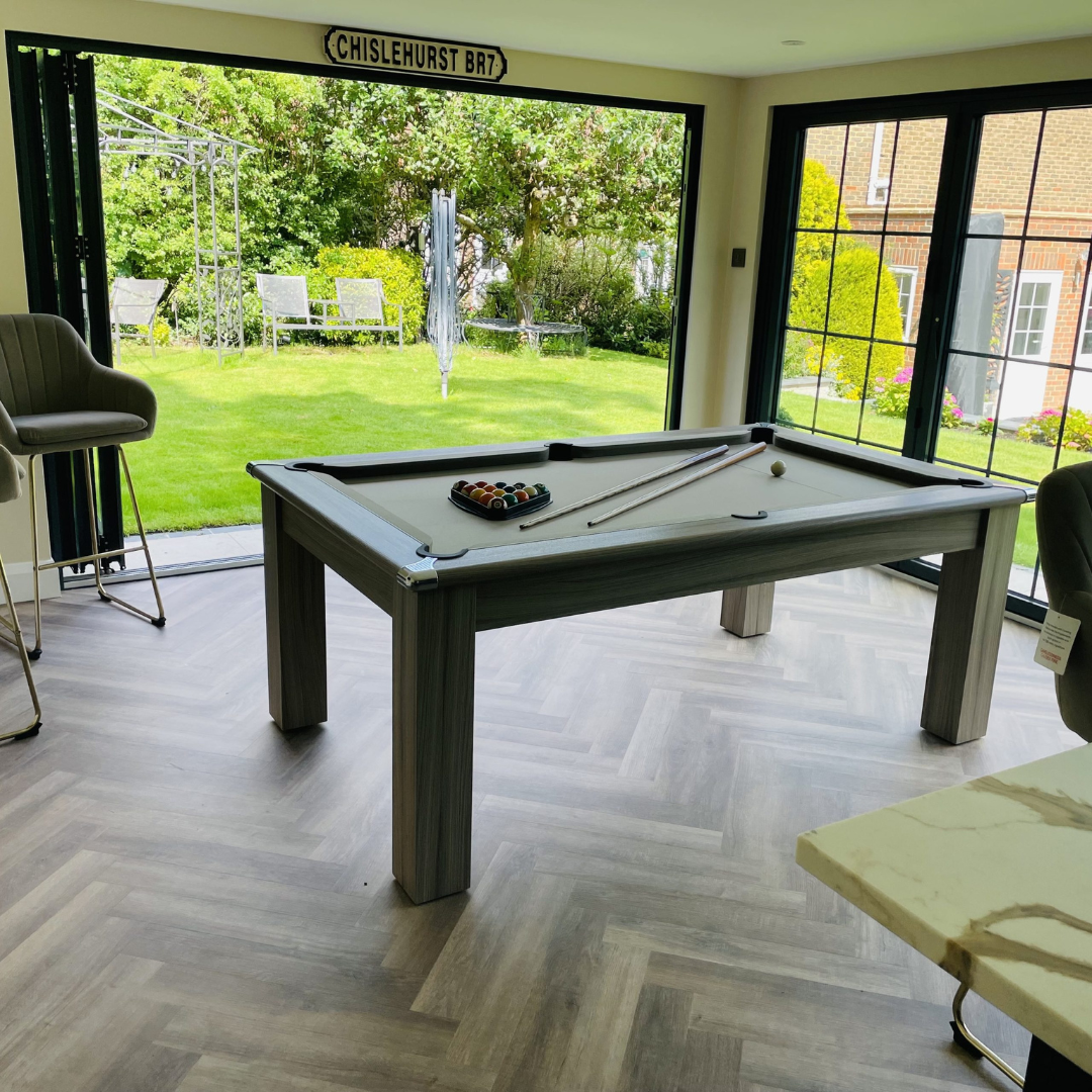 The Helmsley Pool Table - Driftwood