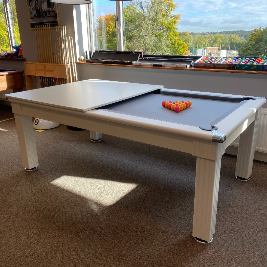 The Harrogate Pool Dining Table - White