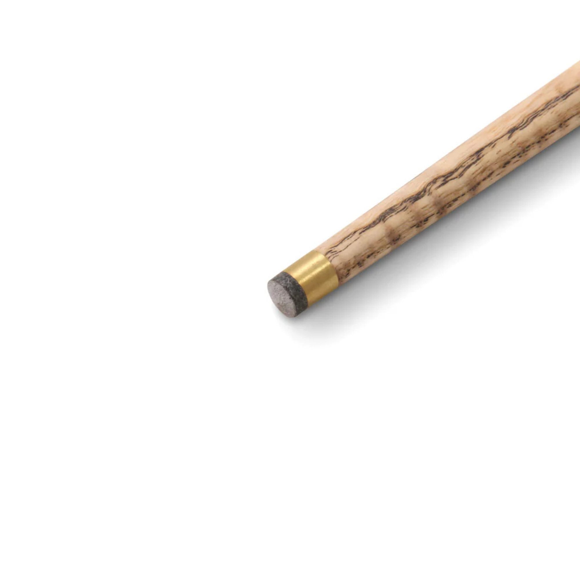 Baize Master PURPLE HEART 57 Inch 3 Piece Length Adjustable Double Joint Ash Snooker Pool Cue with 9.5mm Tip + Mini Butt - Shorten to 43 Inches