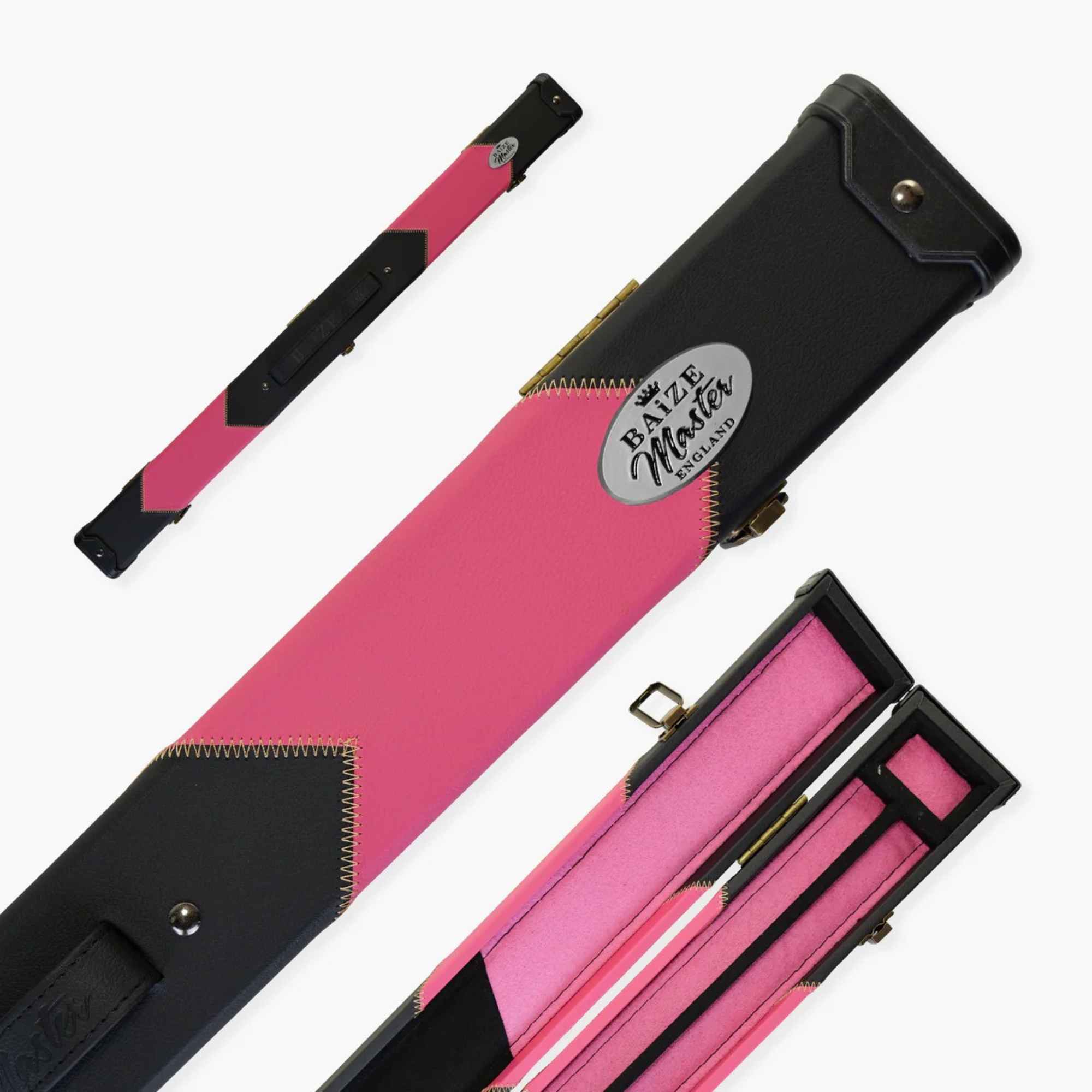 Baize Master Deluxe ARROW 2-Piece Snooker/Pool Cue Case - 8 Colours