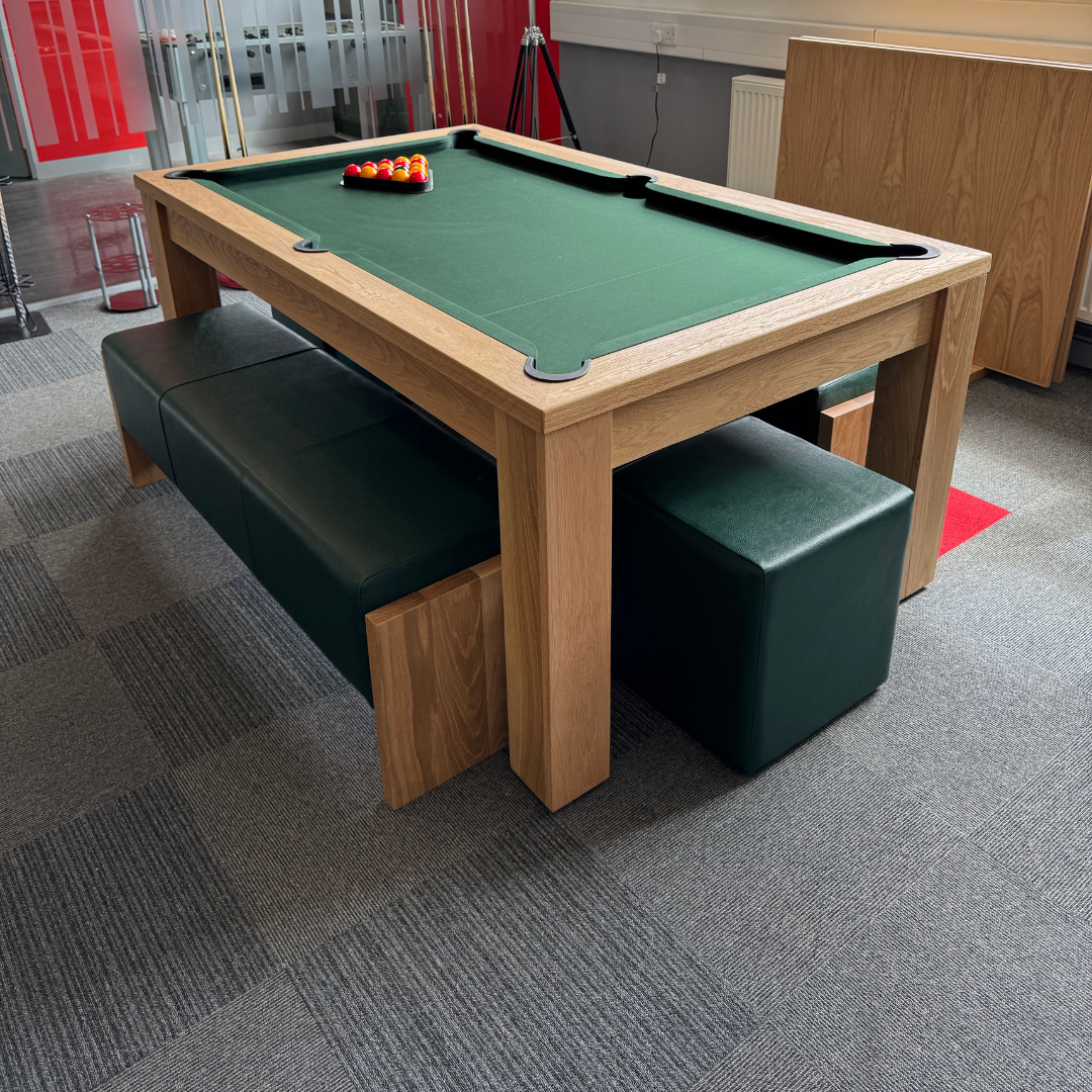 FMF Elixir Pool Dining Table - Natural Oak