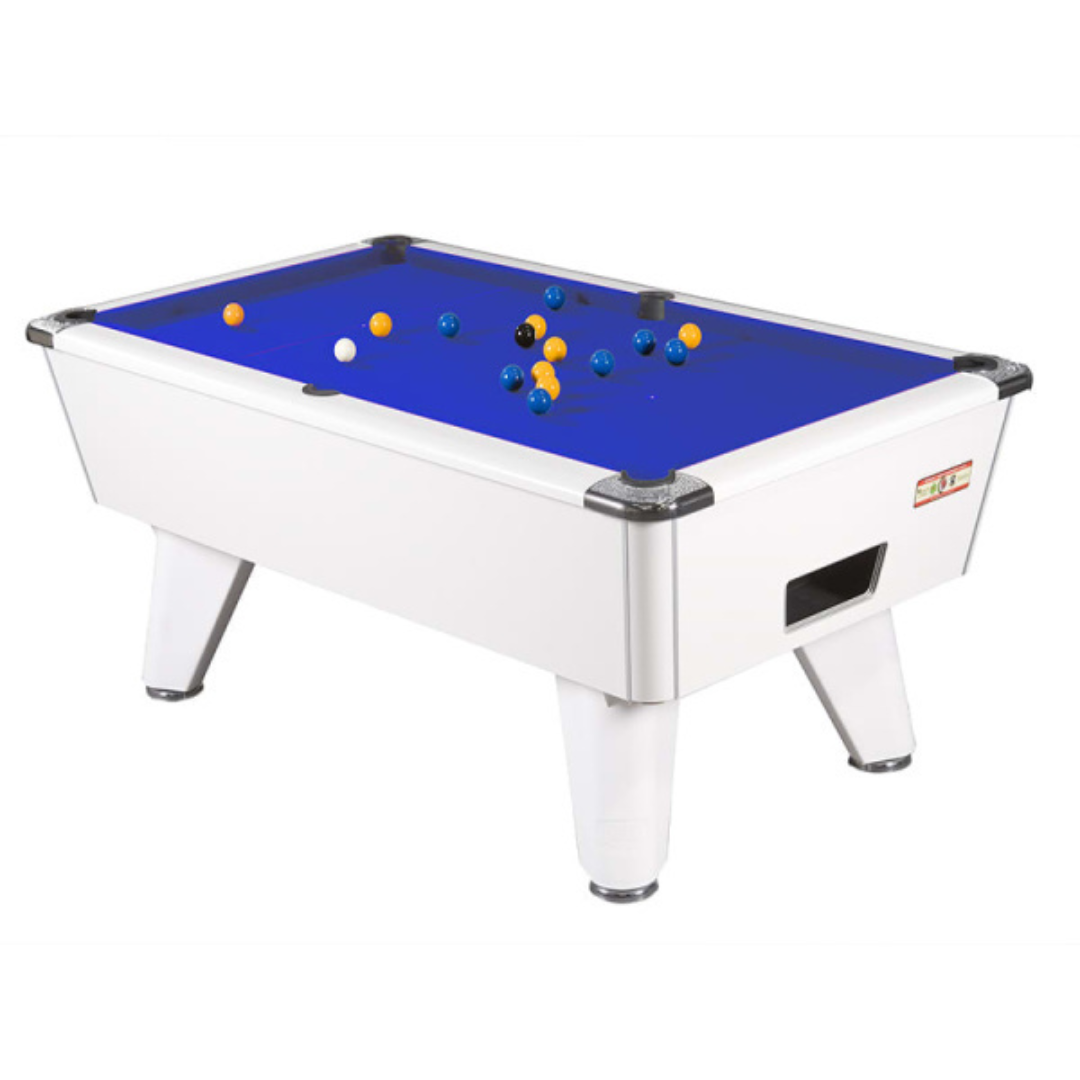 Supreme Winner Pool Table - White Pearl - 6ft