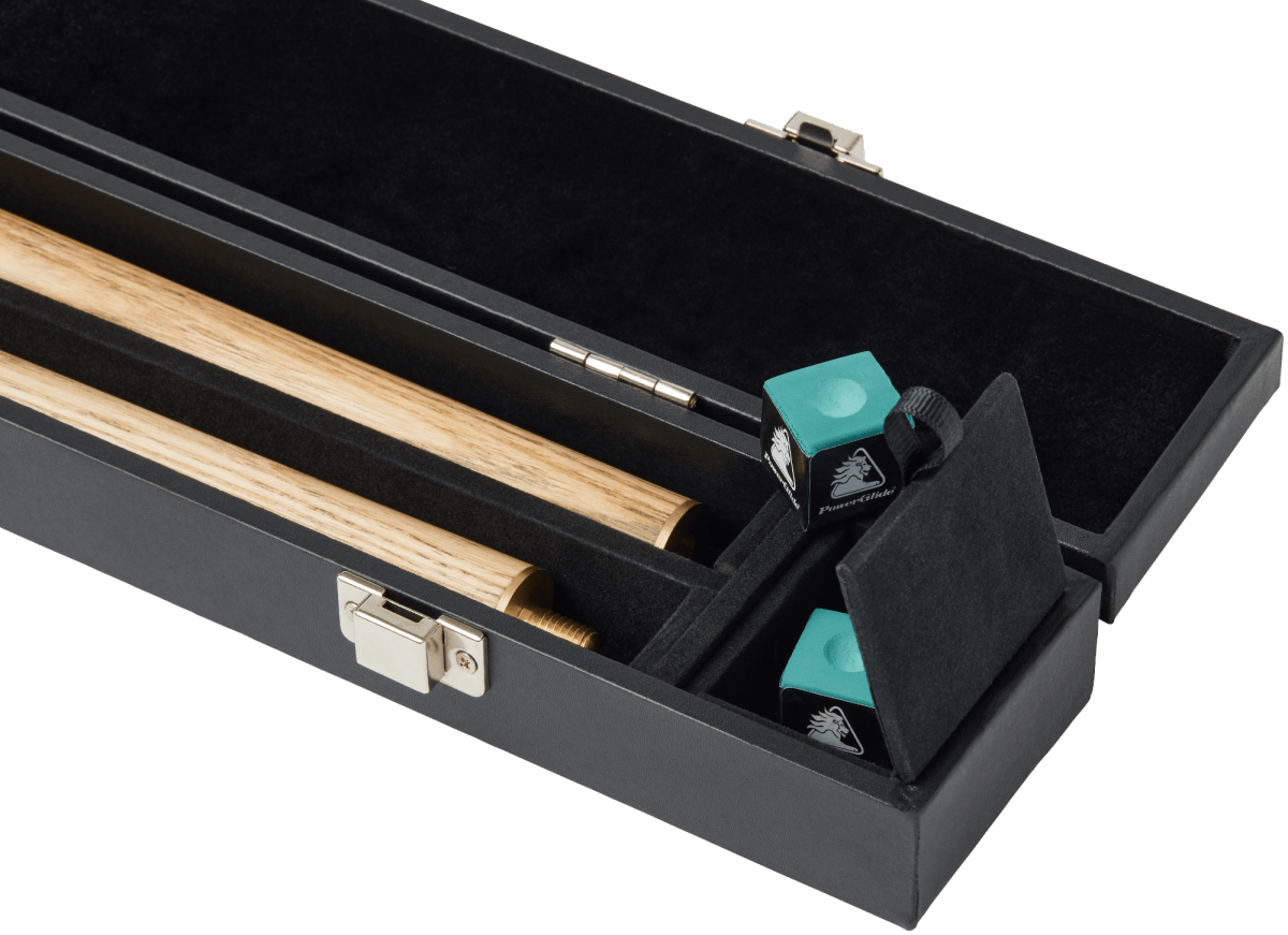 Aero 57" Snooker Pool Cue with Black Case Set - 9.5mm Tip