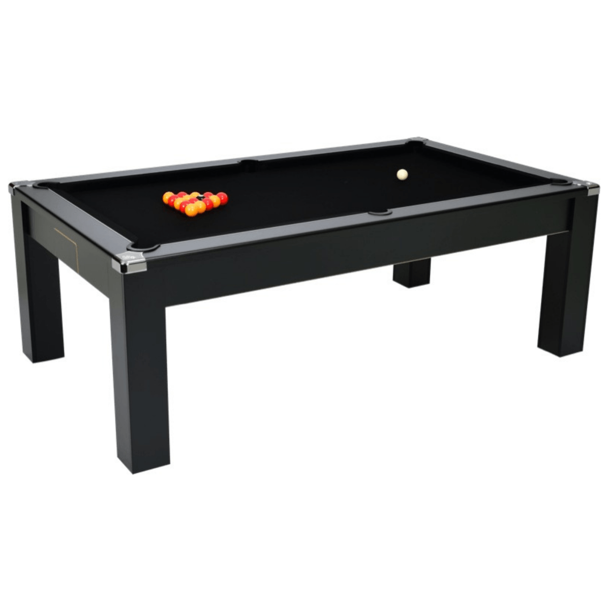 Avant Garde Pool Dining Table 6ft & 7ft - Black