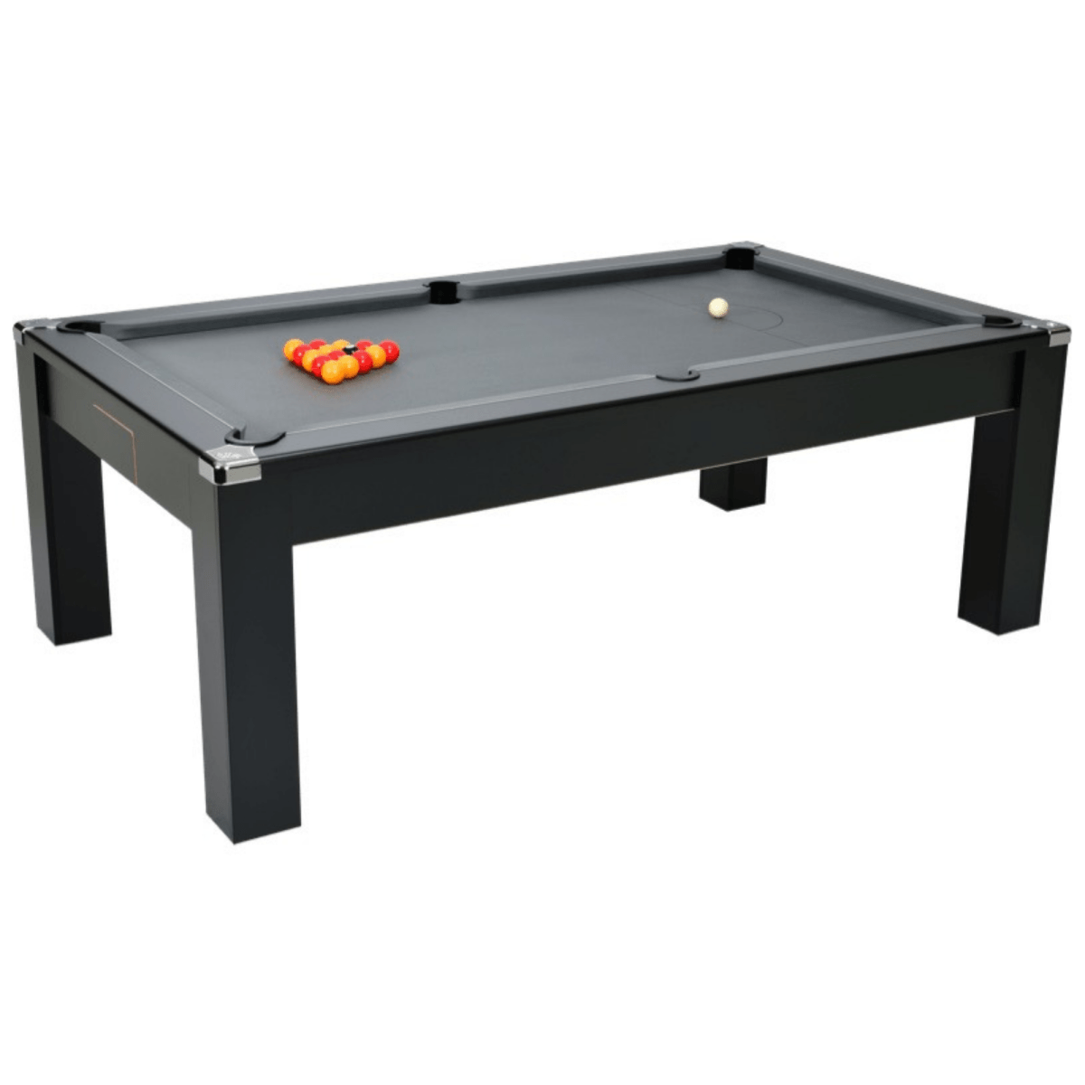 Avant Garde Pool Dining Table 6ft & 7ft - Black