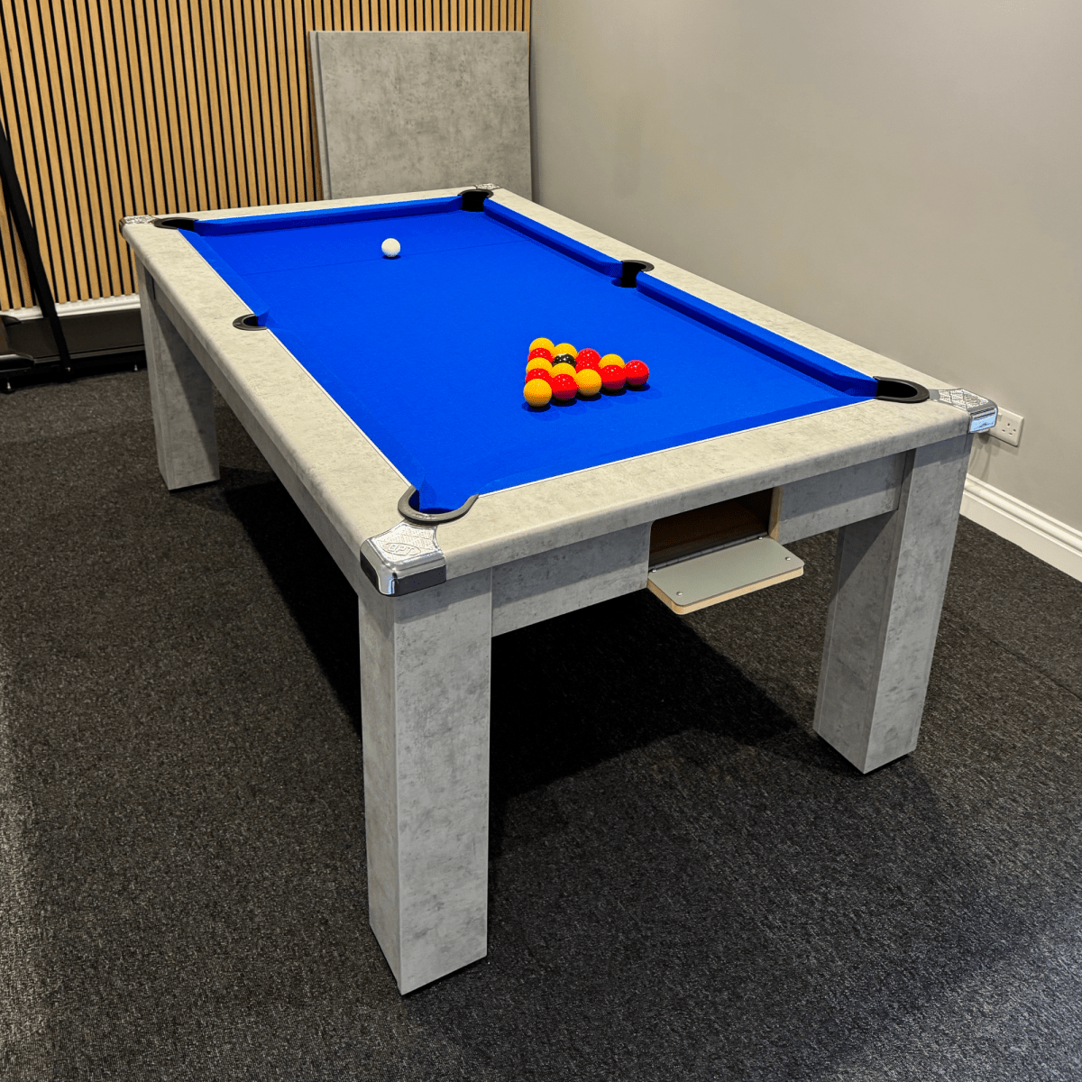 Avant Garde Pool Dining Table 6ft & 7ft - Concrete