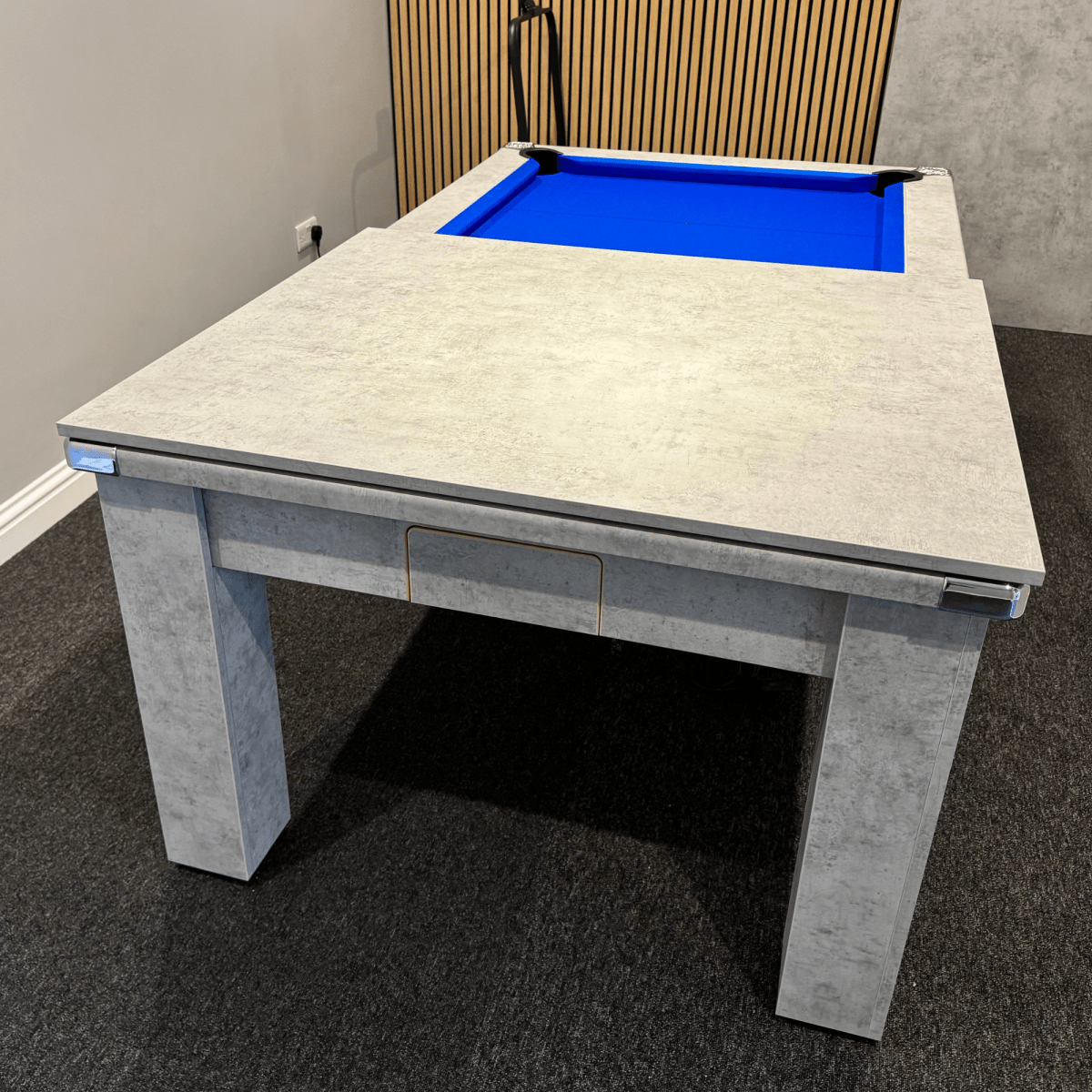 Avant Garde Pool Dining Table 6ft & 7ft - Concrete