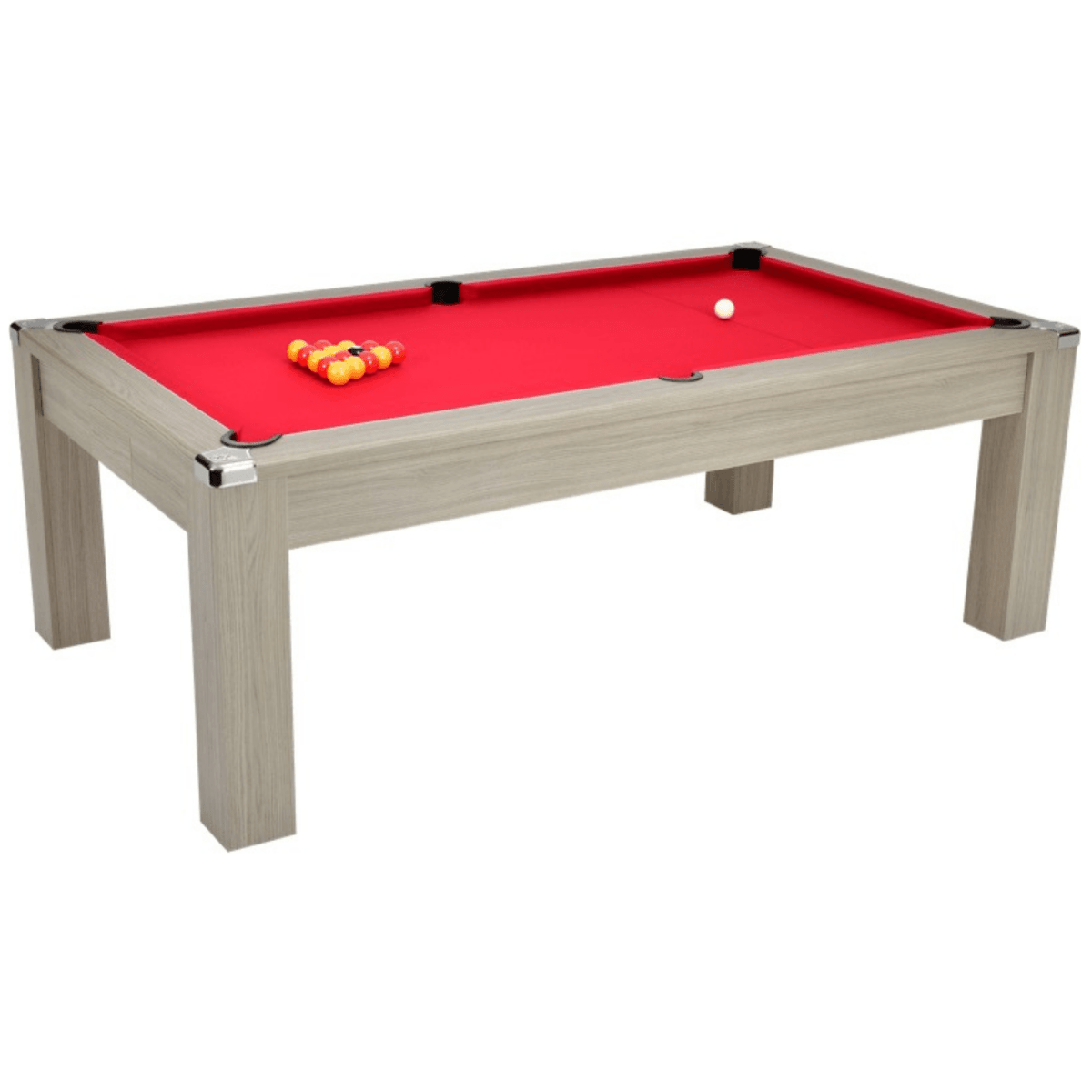 Avant Garde Pool Dining Table 6ft & 7ft - Grey Oak