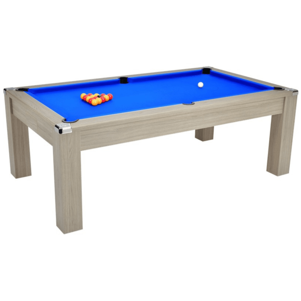 Avant Garde Pool Dining Table 6ft & 7ft - Grey Oak