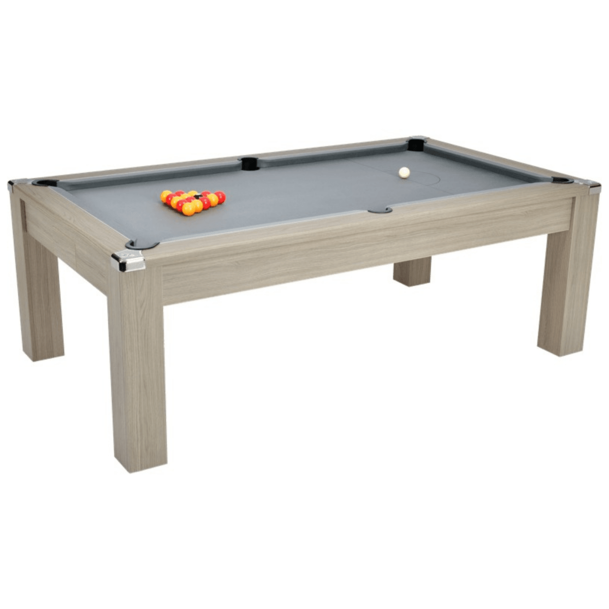 Avant Garde Pool Dining Table 6ft & 7ft - Grey Oak