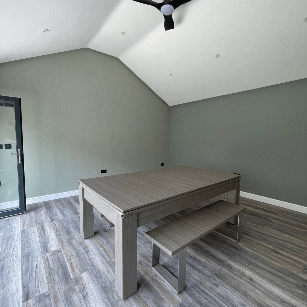 Avant Garde Pool Dining Table 6ft & 7ft - Grey Oak