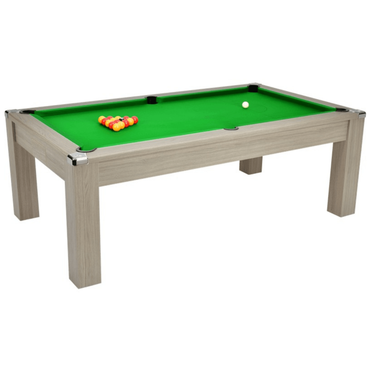 Avant Garde Pool Dining Table 6ft & 7ft - Grey Oak