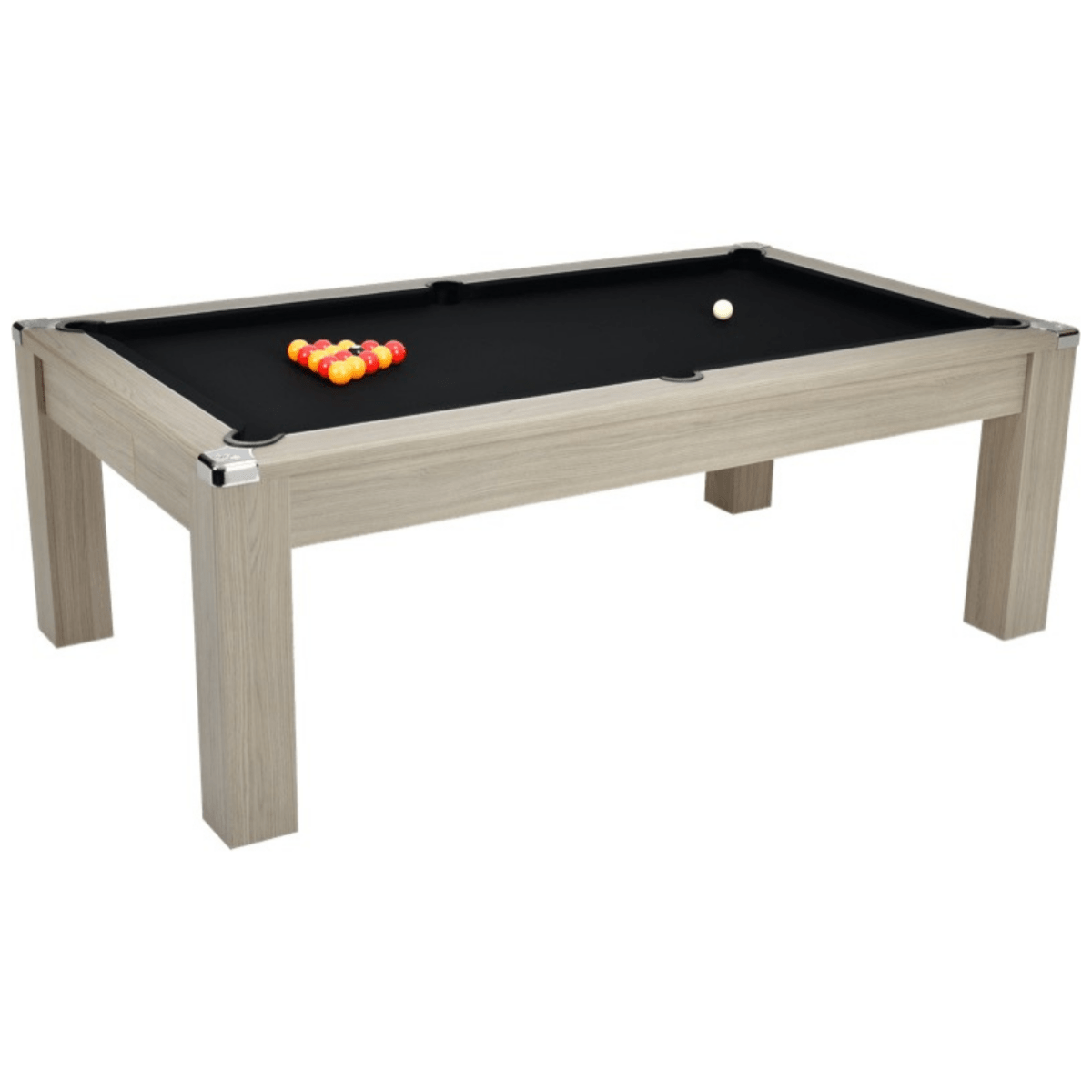 Avant Garde Pool Dining Table 6ft & 7ft - Grey Oak