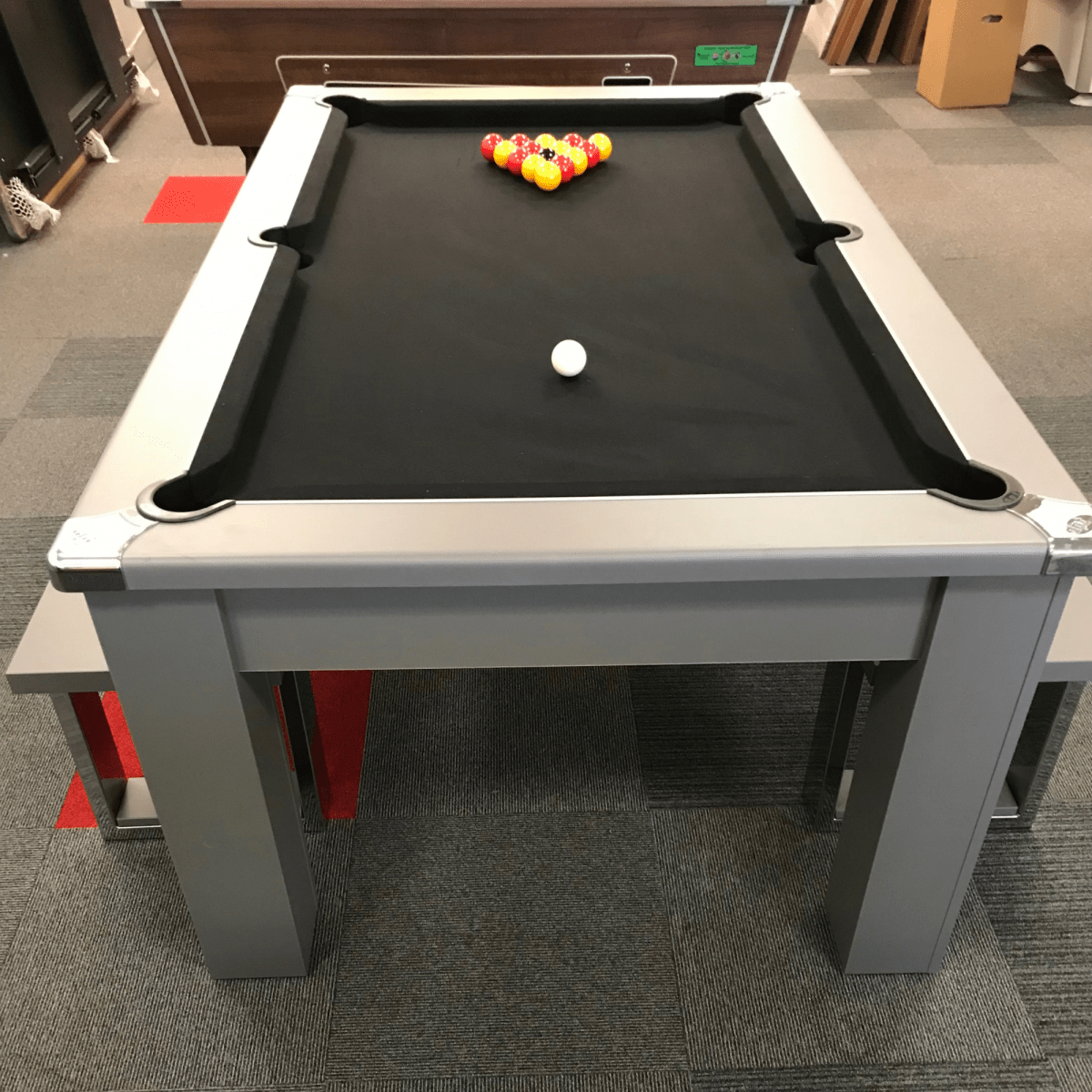Avant Garde Pool Dining Table 6ft & 7ft - Onyx Grey