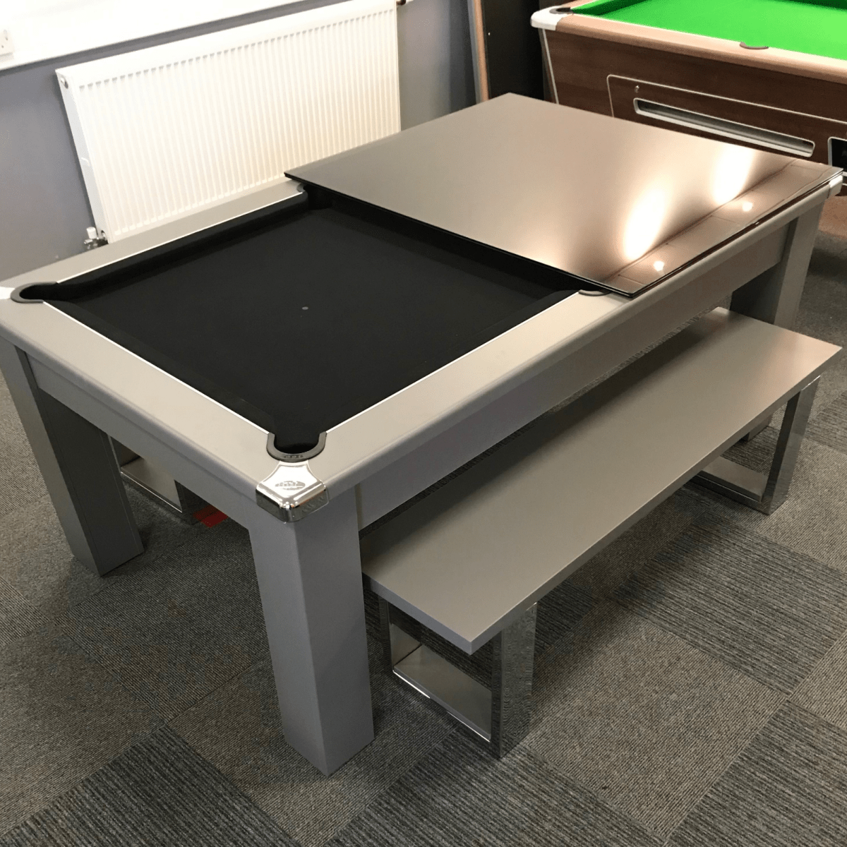 Avant Garde Pool Dining Table 6ft & 7ft - Onyx Grey