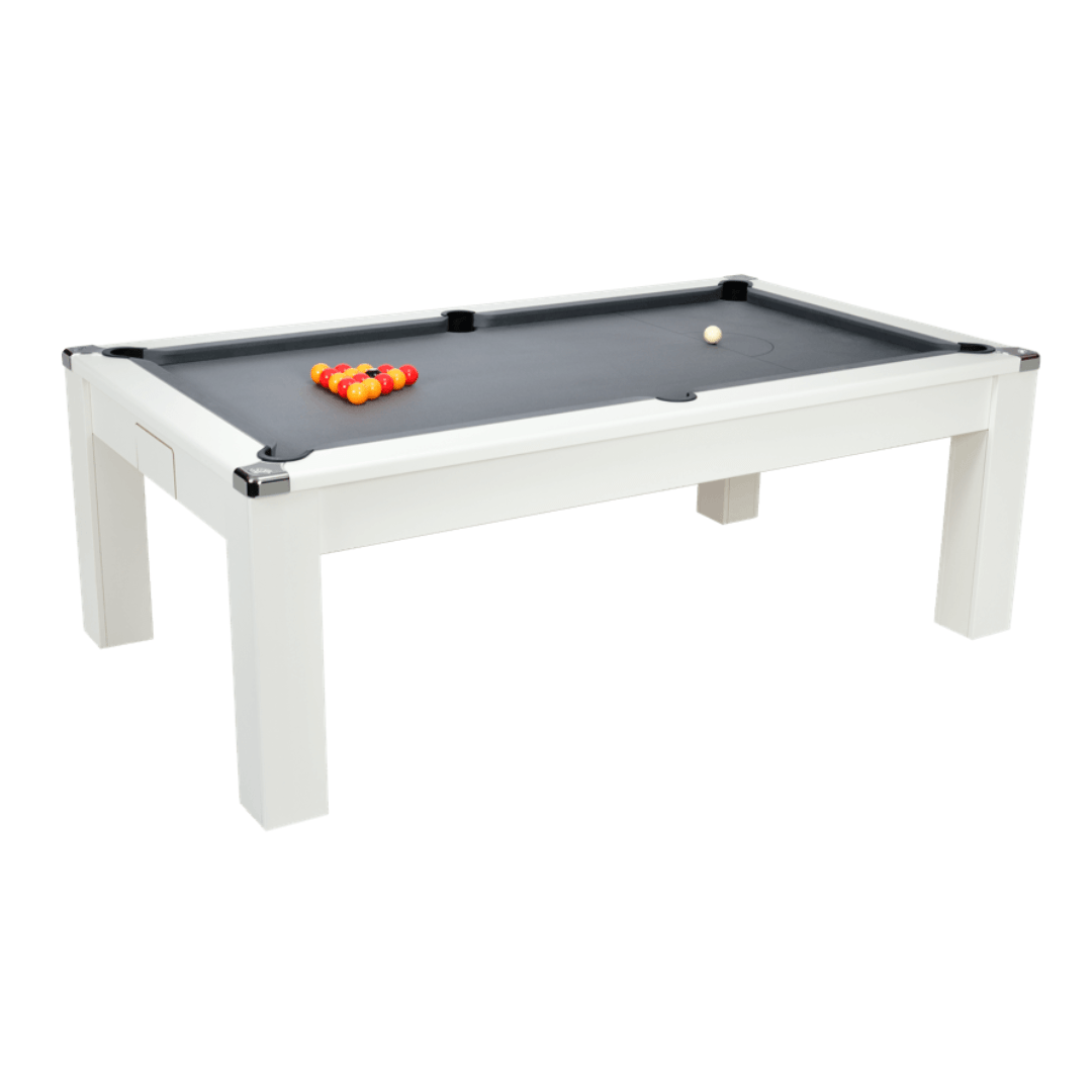 Avant Garde Pool Dining Table 6ft & 7ft - White