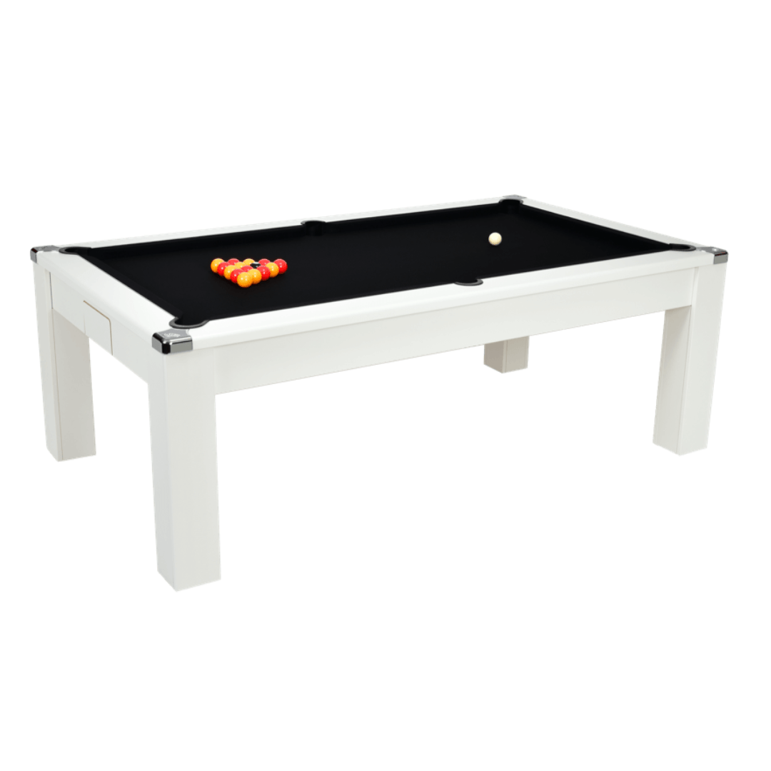 Avant Garde Pool Dining Table 6ft & 7ft - White
