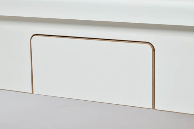 Avant Garde Pool Dining Table 6ft & 7ft - White