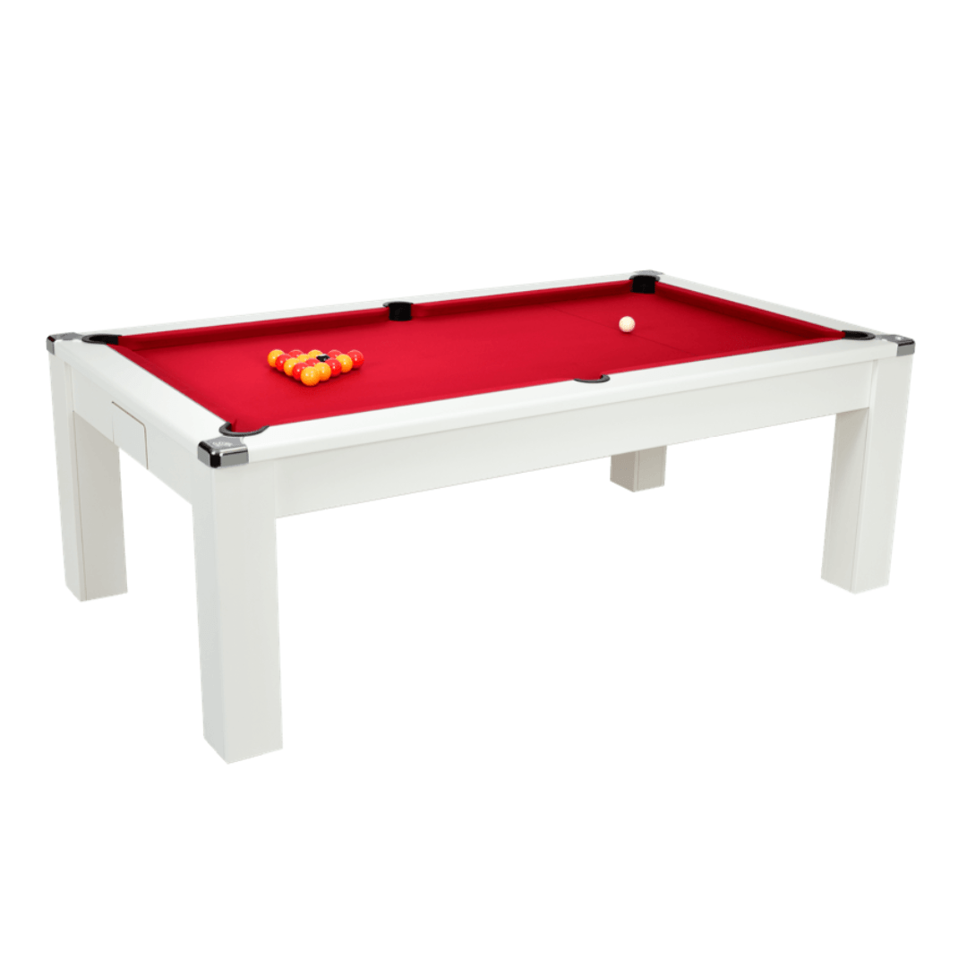 Avant Garde Pool Dining Table 6ft & 7ft - White