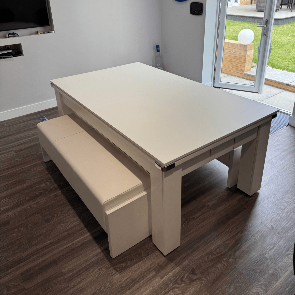 Avant Garde Pool Dining Table 6ft & 7ft - White