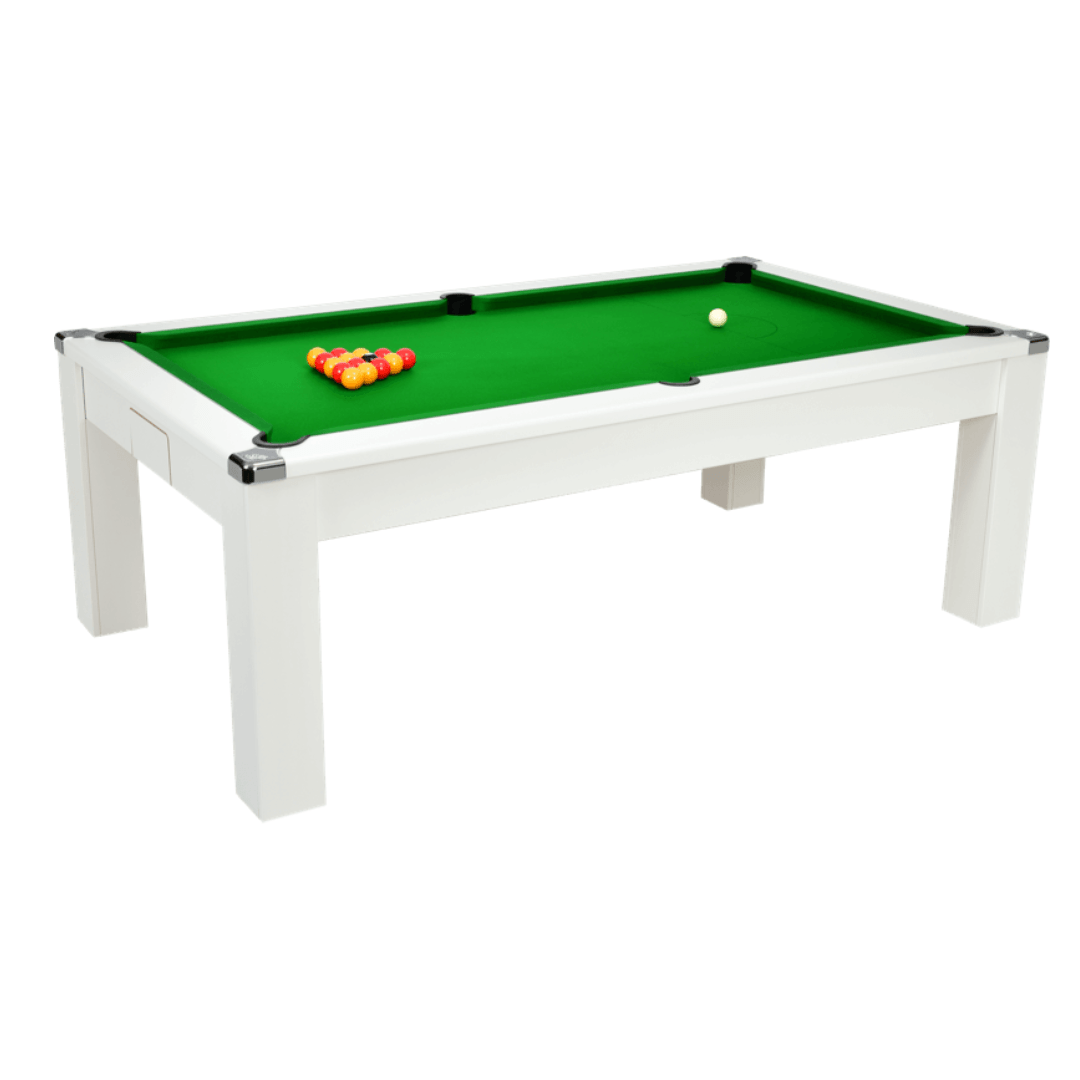 Avant Garde Pool Dining Table 6ft & 7ft - White