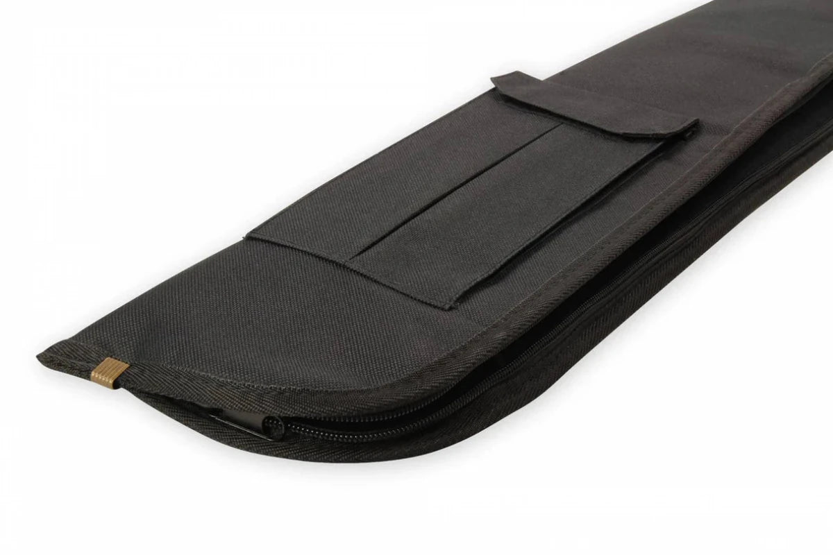 Baize Master 2 Piece Luxury Soft Snooker Pool Cue Case - 1 Butt 2 Shafts