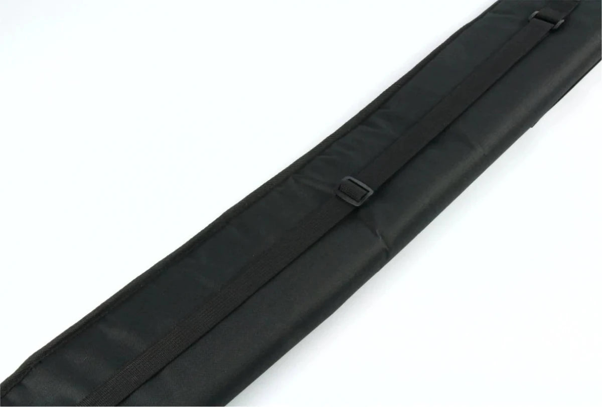 Baize Master 2 Piece Luxury Soft Snooker Pool Cue Case - 1 Butt 2 Shafts