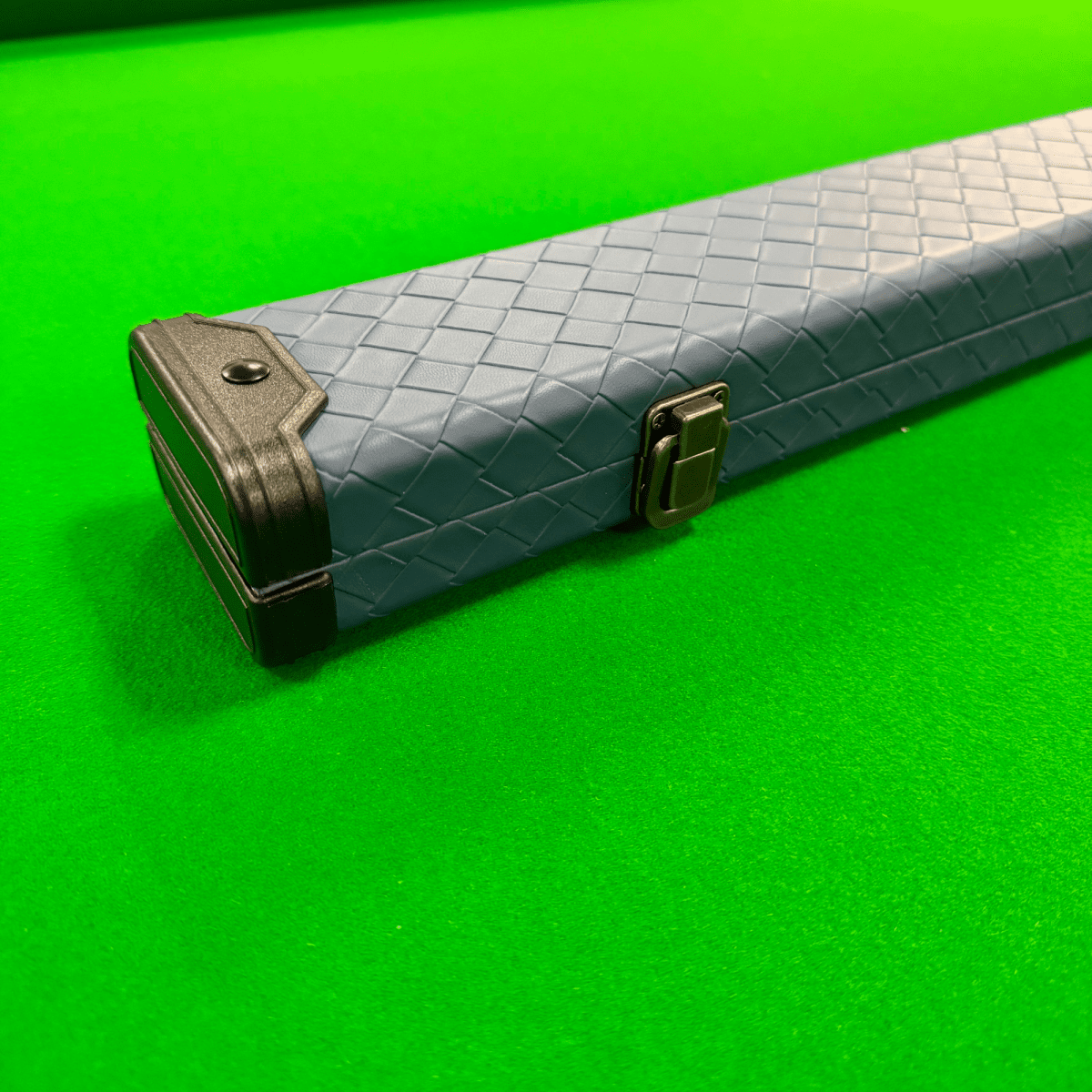Baize Master 3/4 Blue Woven Snooker Pool Cue + Extension Case