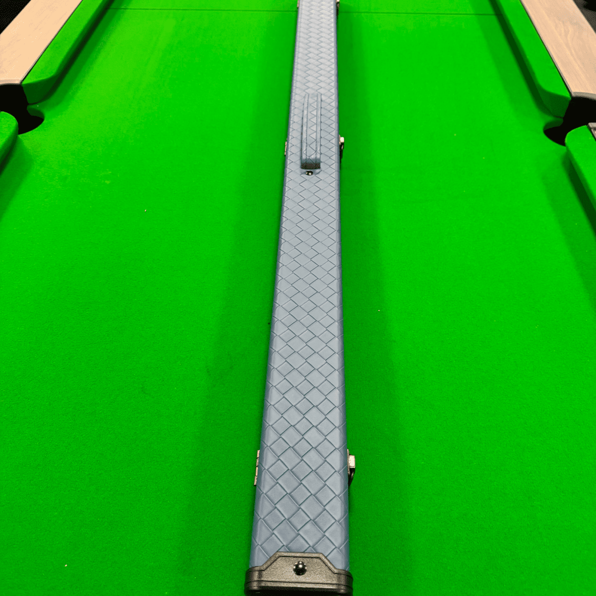 Baize Master 3/4 Blue Woven Snooker Pool Cue + Extension Case